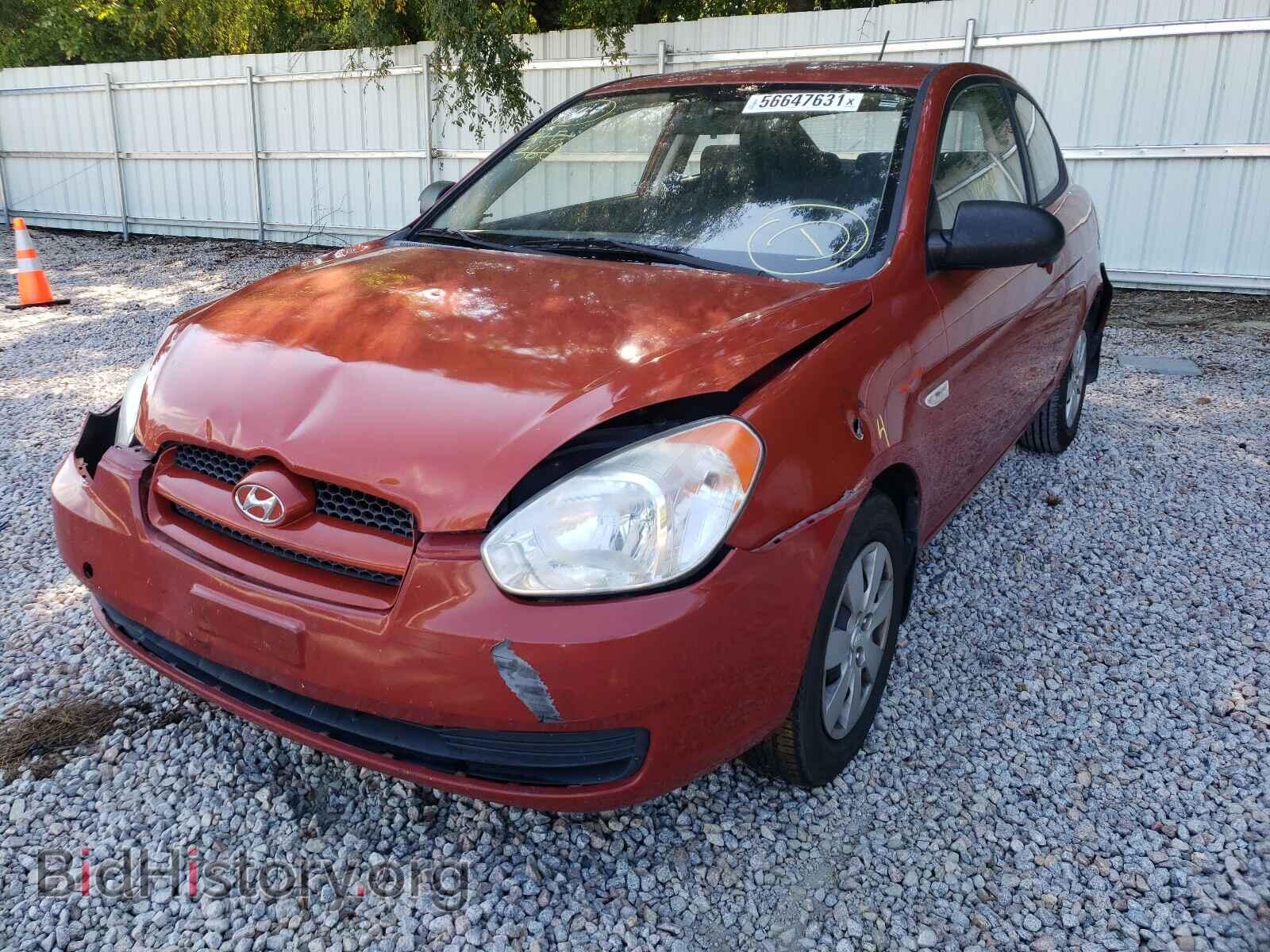 2009 HYUNDAI ACCENT - VIN: KMHCM36C19U122940 - Фото 2