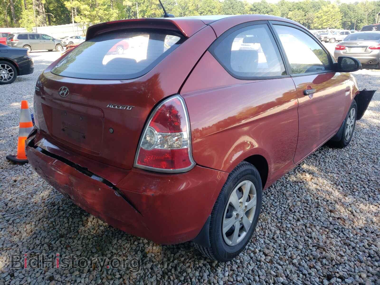 2009 HYUNDAI ACCENT - VIN: KMHCM36C19U122940 - Фото 4
