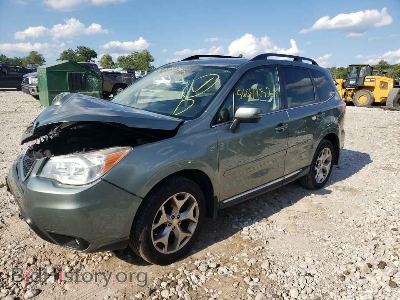 2015 SUBARU FORESTER - VIN: JF2SJAUC2FH406924 - Фото 2