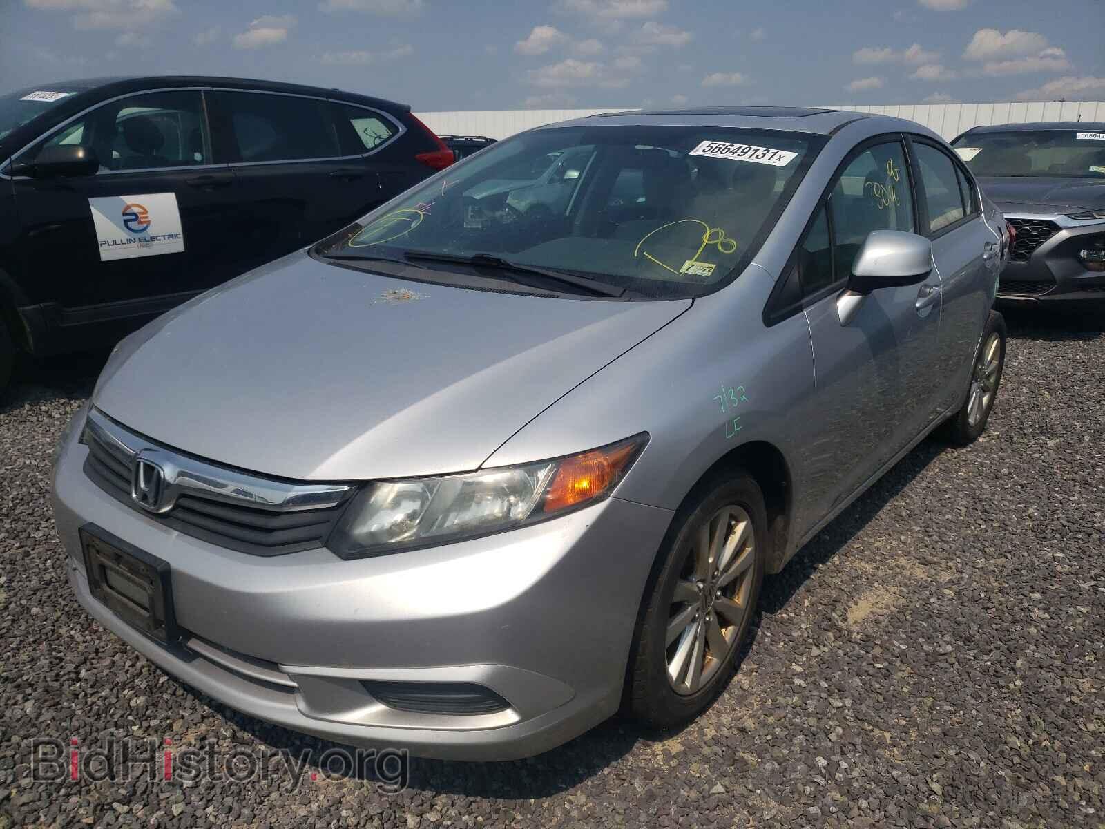 2012 HONDA CIVIC - VIN: 19XFB2F88CE335922 - Фото 2