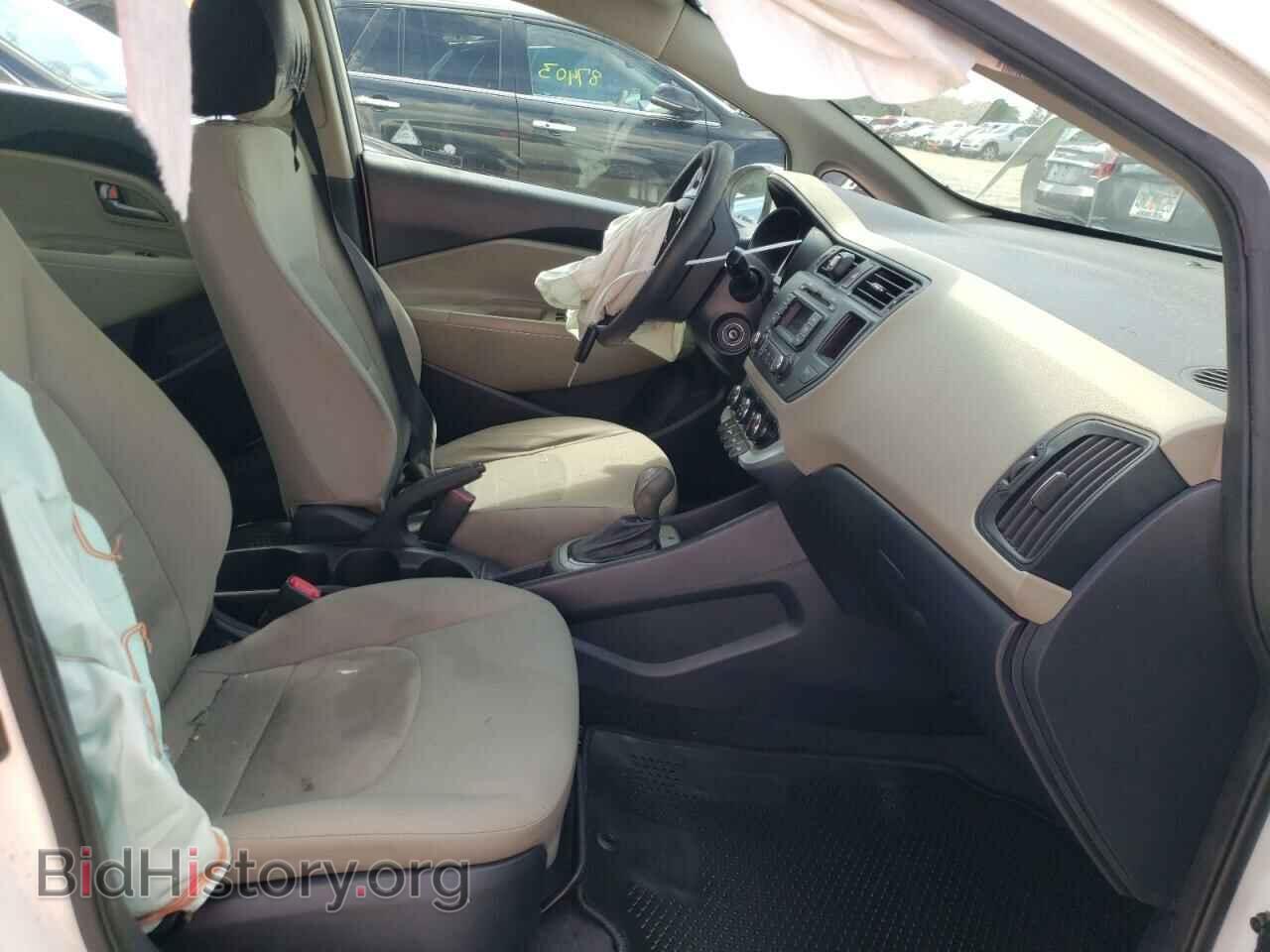 2014 KIA RIO - VIN: KNADM4A38E6373200 - Фото 5