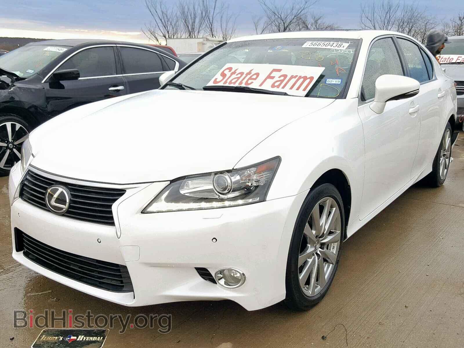 2014 LEXUS GS350 - VIN: JTHCE1BL0E5025212 - Фото 2