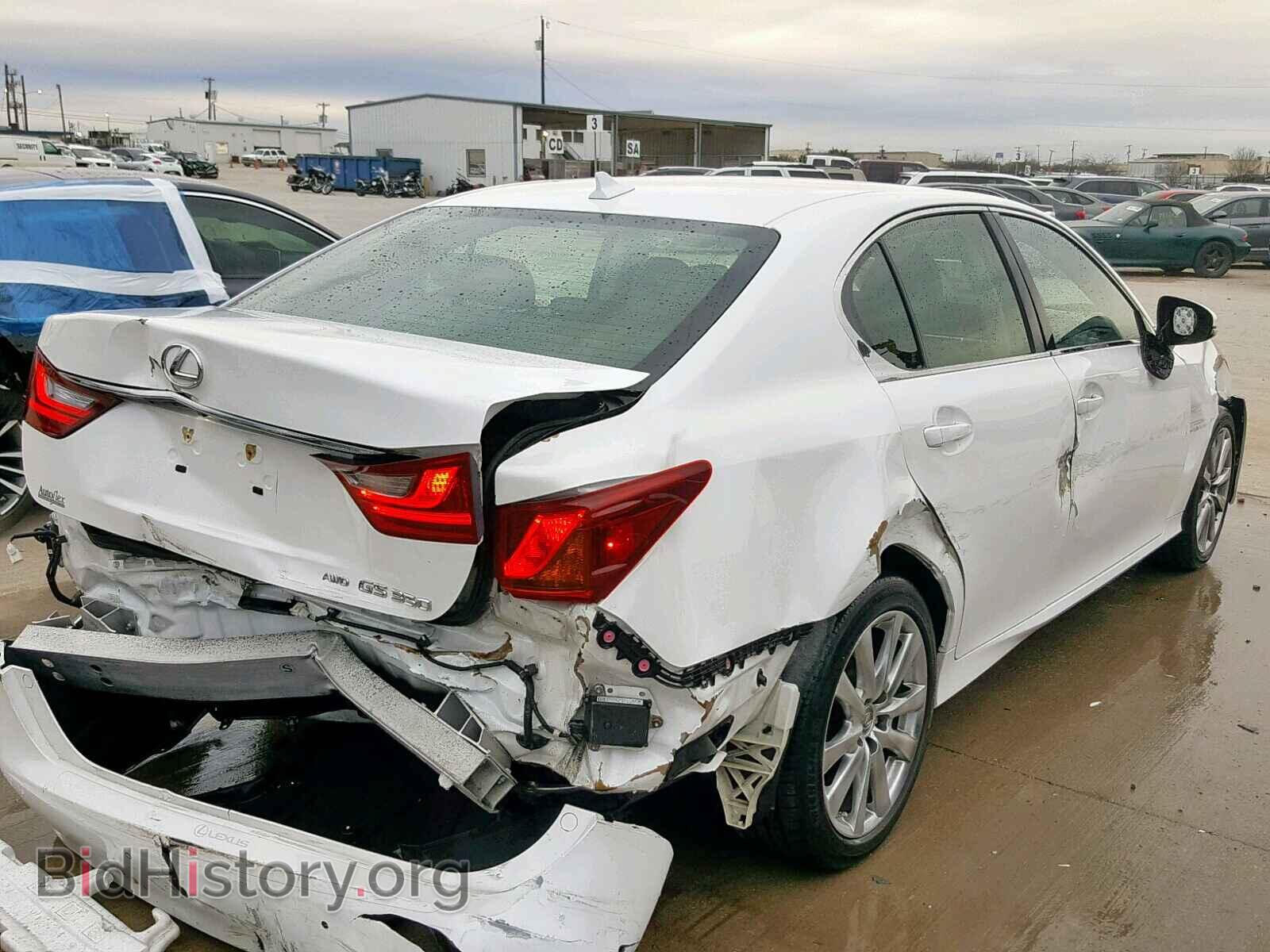 2014 LEXUS GS350 - VIN: JTHCE1BL0E5025212 - Фото 4