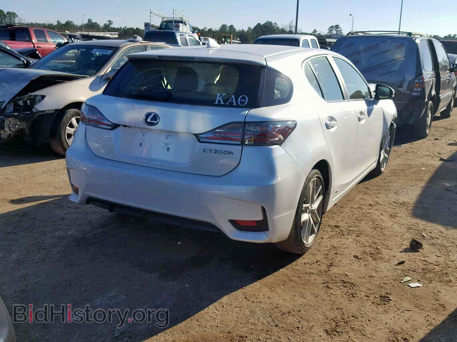 2016 LEXUS CT 200 - VIN: JTHKD5BH5G2264485 - Фото 4