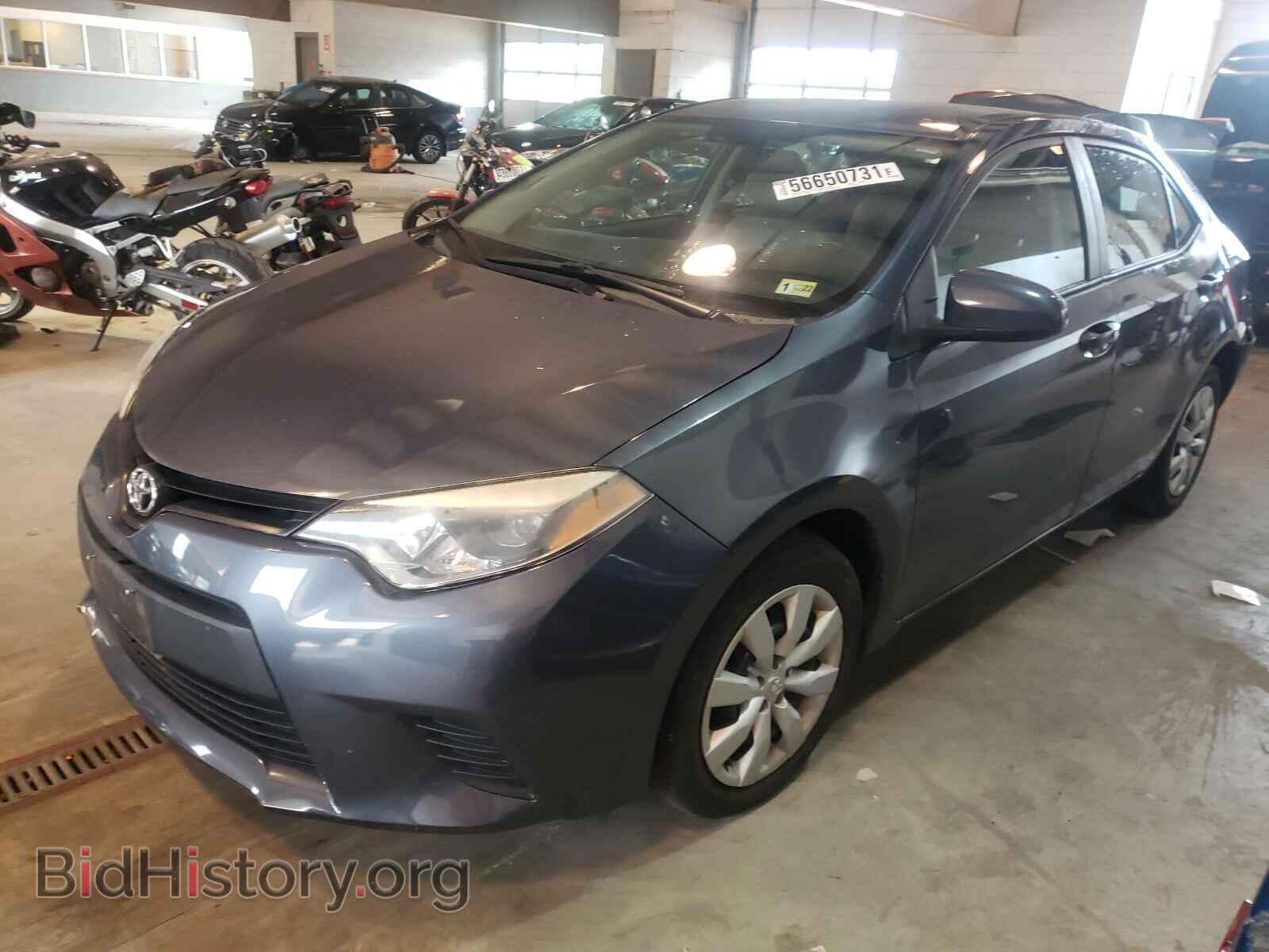 2014 TOYOTA COROLLA - VIN: 2T1BURHE0EC092502 - Фото 2