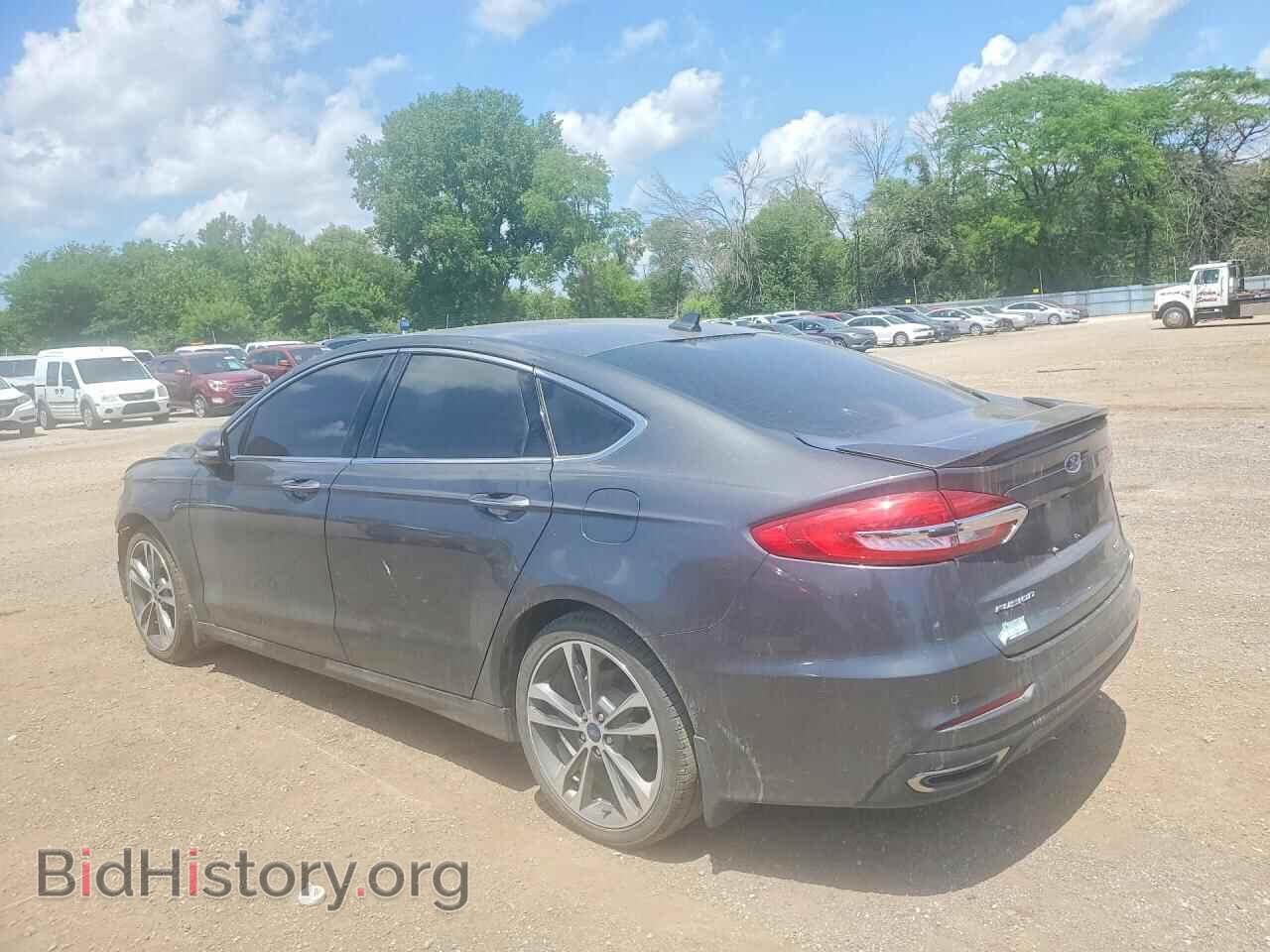 2019 FORD FUSION - VIN: 3FA6P0D98KR184305 - Фото 2