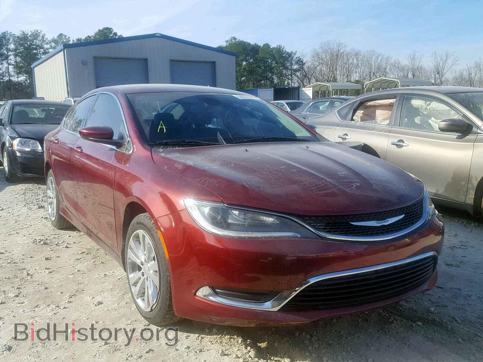 Photo 1C3CCCAB9FN580466 - CHRYSLER 200 2015