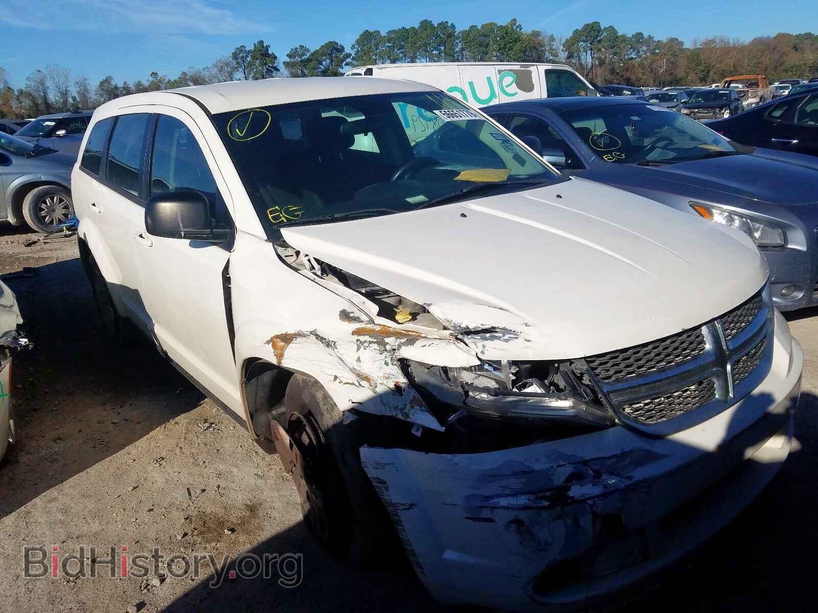 Photo 3C4PDCAB1CT345095 - DODGE JOURNEY SE 2012