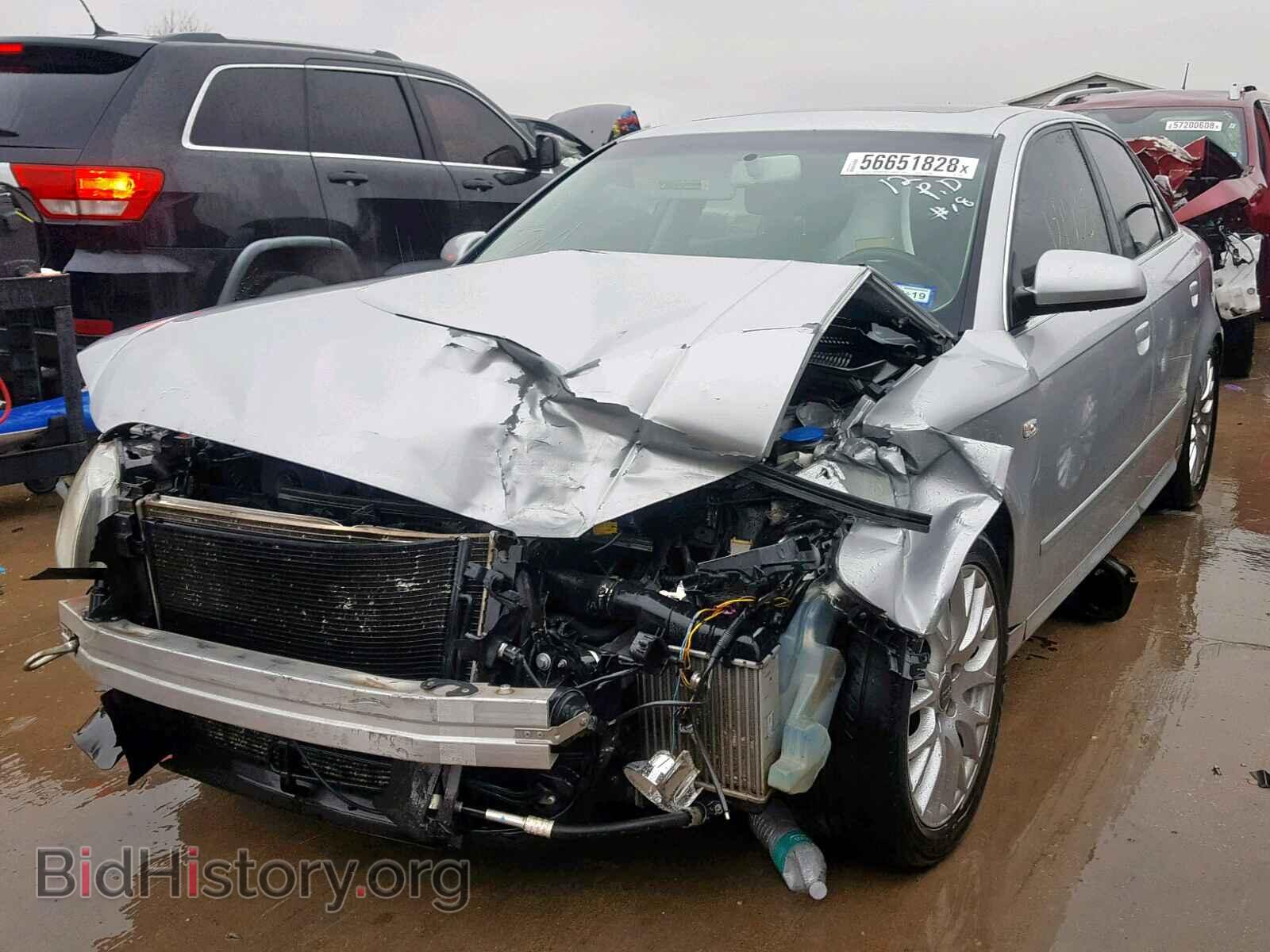 2008 AUDI A4 - VIN: WAUDF78E48A161351 - Фото 2