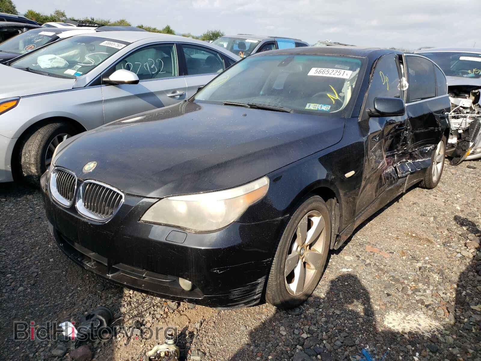 2007 BMW 5 SERIES - VIN: WBANF33587CS41002 - Фото 2