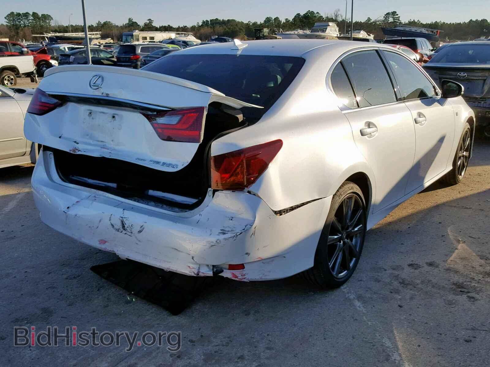 2013 LEXUS GS350 - VIN: JTHCE1BL0D5017500 - Фото 4