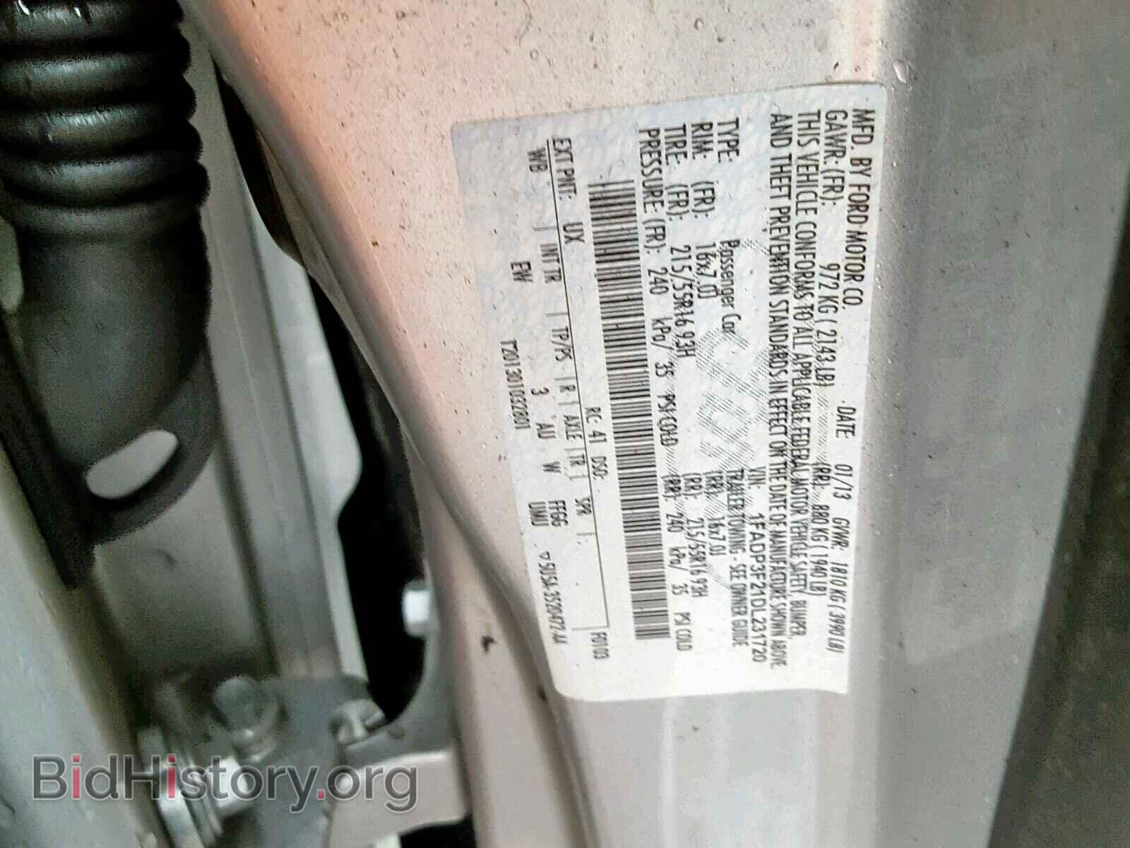 2013 FORD FOCUS SE - VIN: 1FADP3F21DL231720 - Фото 10