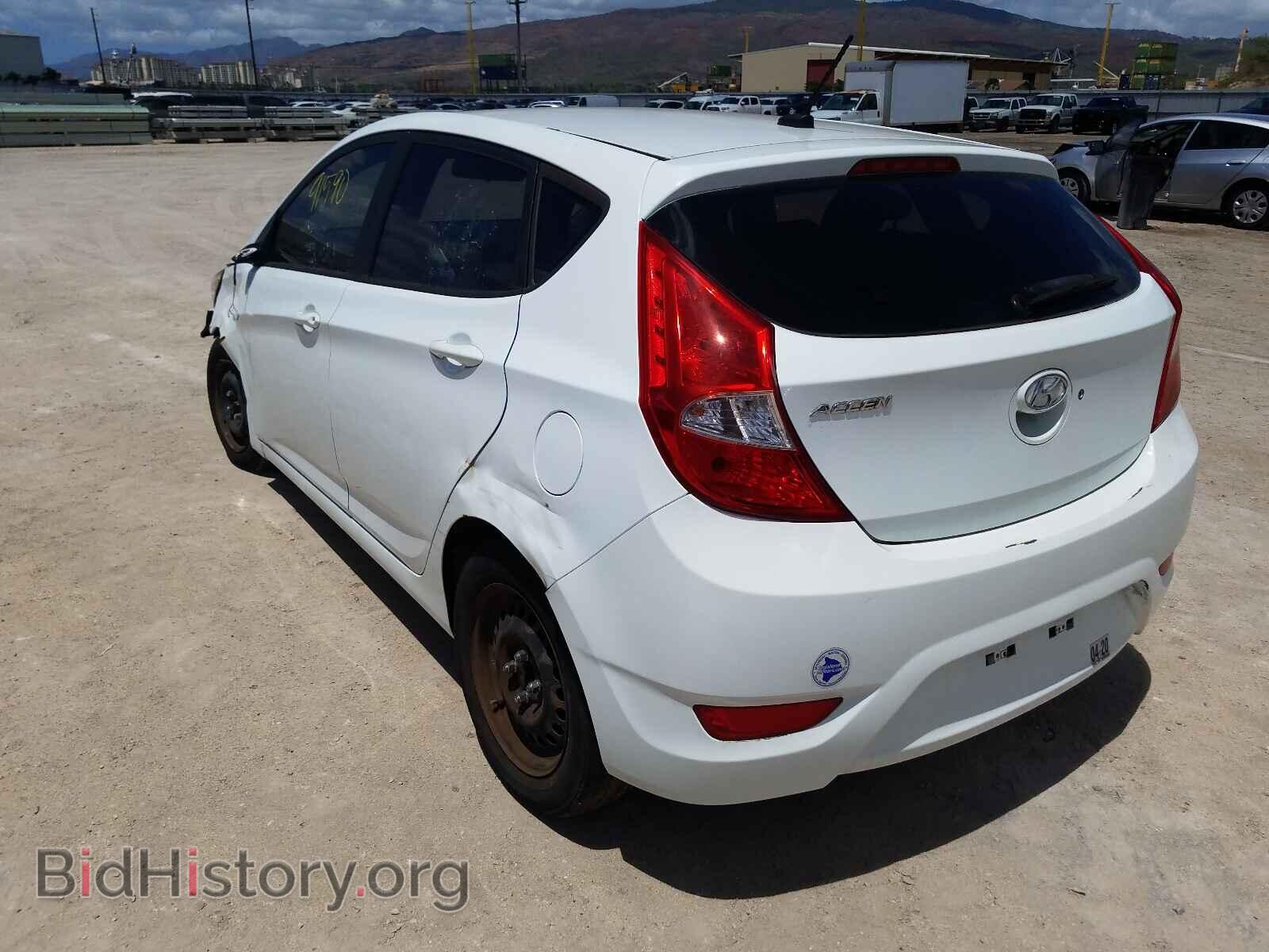 2014 HYUNDAI ACCENT - VIN: KMHCT5AE3EU165404 - Фото 3
