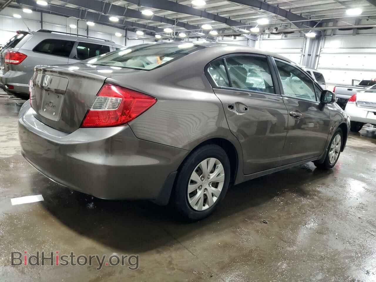 2012 HONDA CIVIC - VIN: 19XFB2F52CE026033 - Фото 3