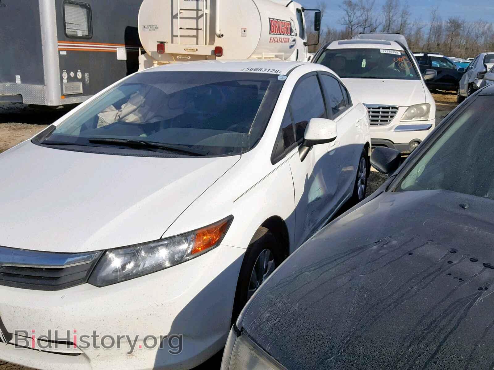 2012 HONDA CIVIC LX - VIN: 19XFB2F52CE079251 - Фото 2