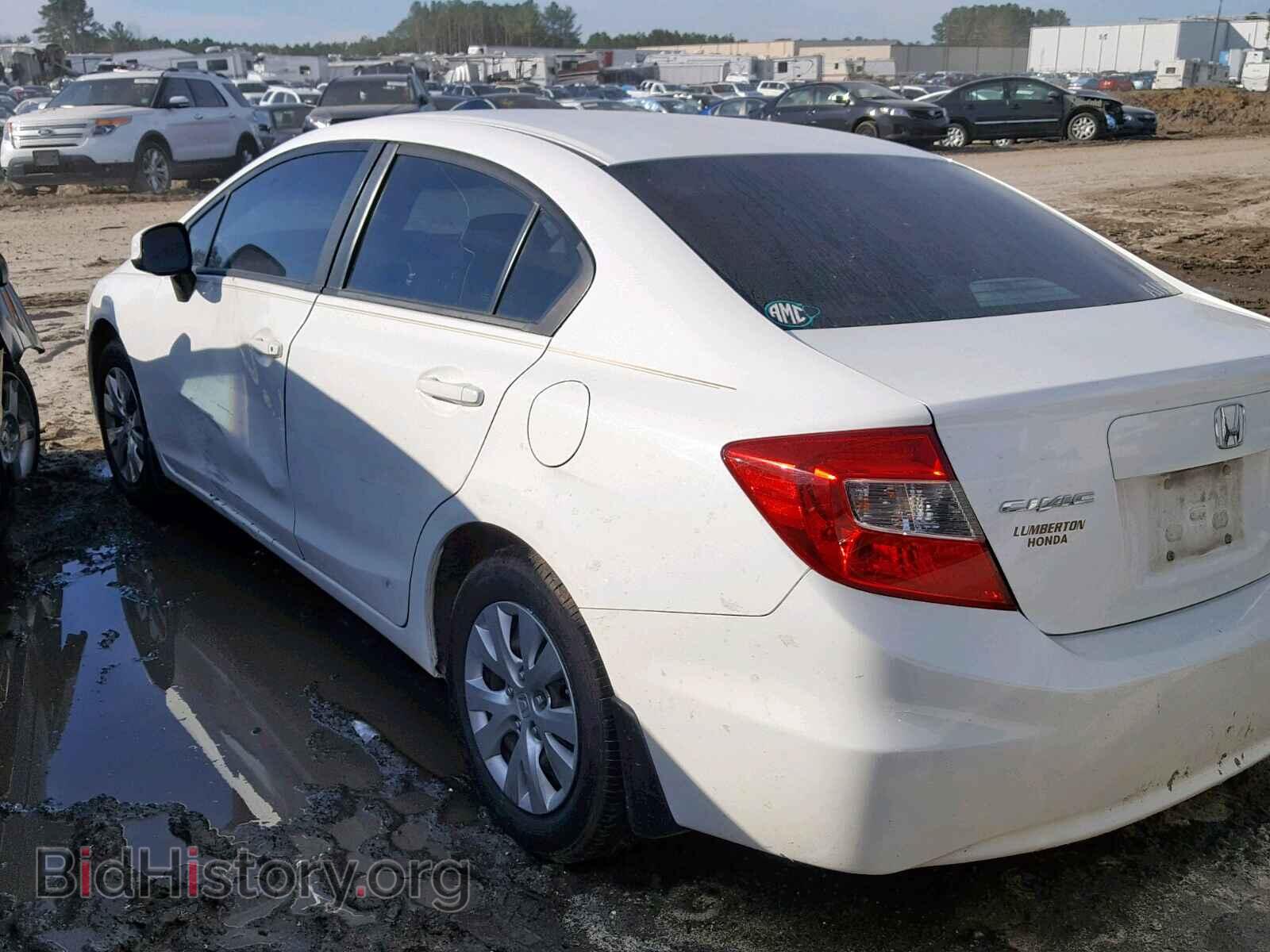 2012 HONDA CIVIC LX - VIN: 19XFB2F52CE079251 - Фото 3