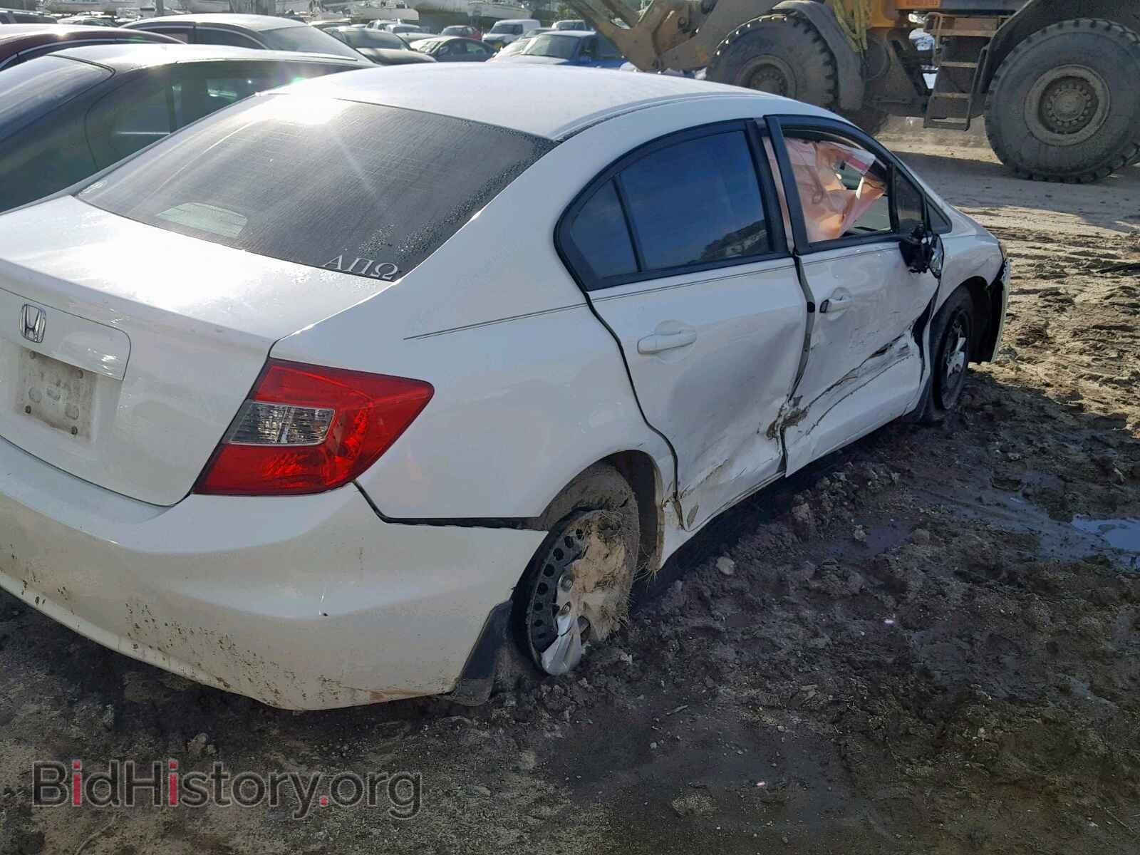 2012 HONDA CIVIC LX - VIN: 19XFB2F52CE079251 - Фото 4