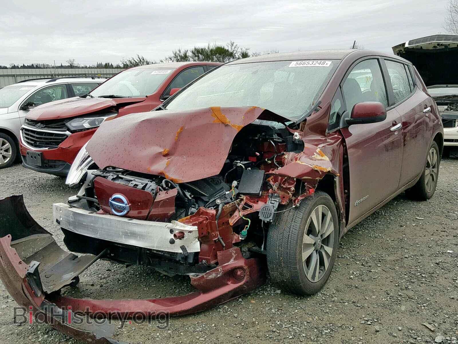 2016 NISSAN LEAF - VIN: 1N4BZ0CP2GC305330 - Фото 2
