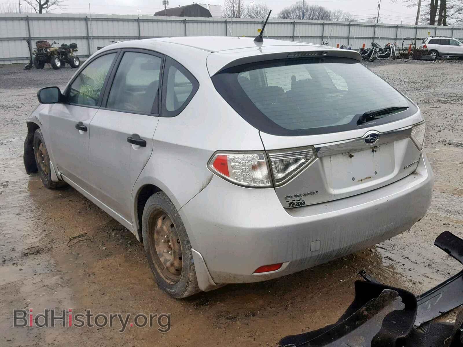 2008 SUBARU IMPREZA - VIN: JF1GH61628G837399 - Фото 3