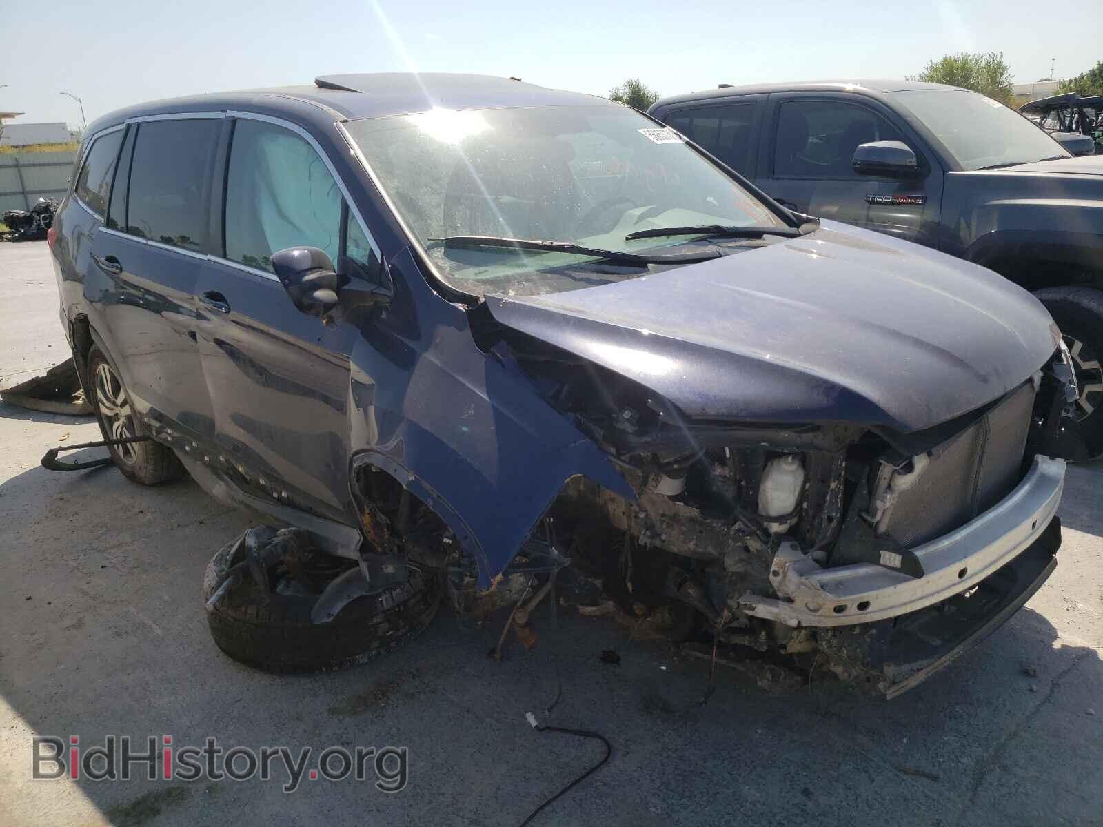 Фотография 5FNYF6H55GB033477 - HONDA PILOT 2016