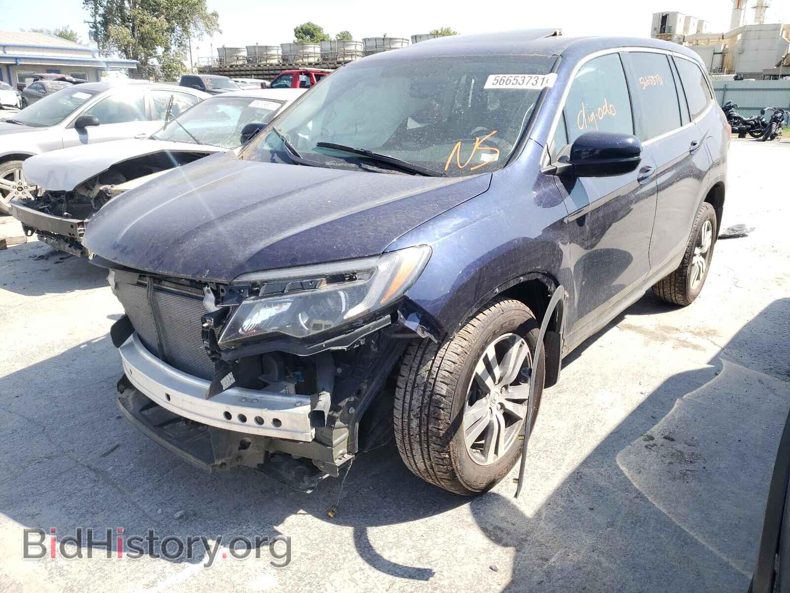2016 HONDA PILOT - VIN: 5FNYF6H55GB033477 - Фото 2