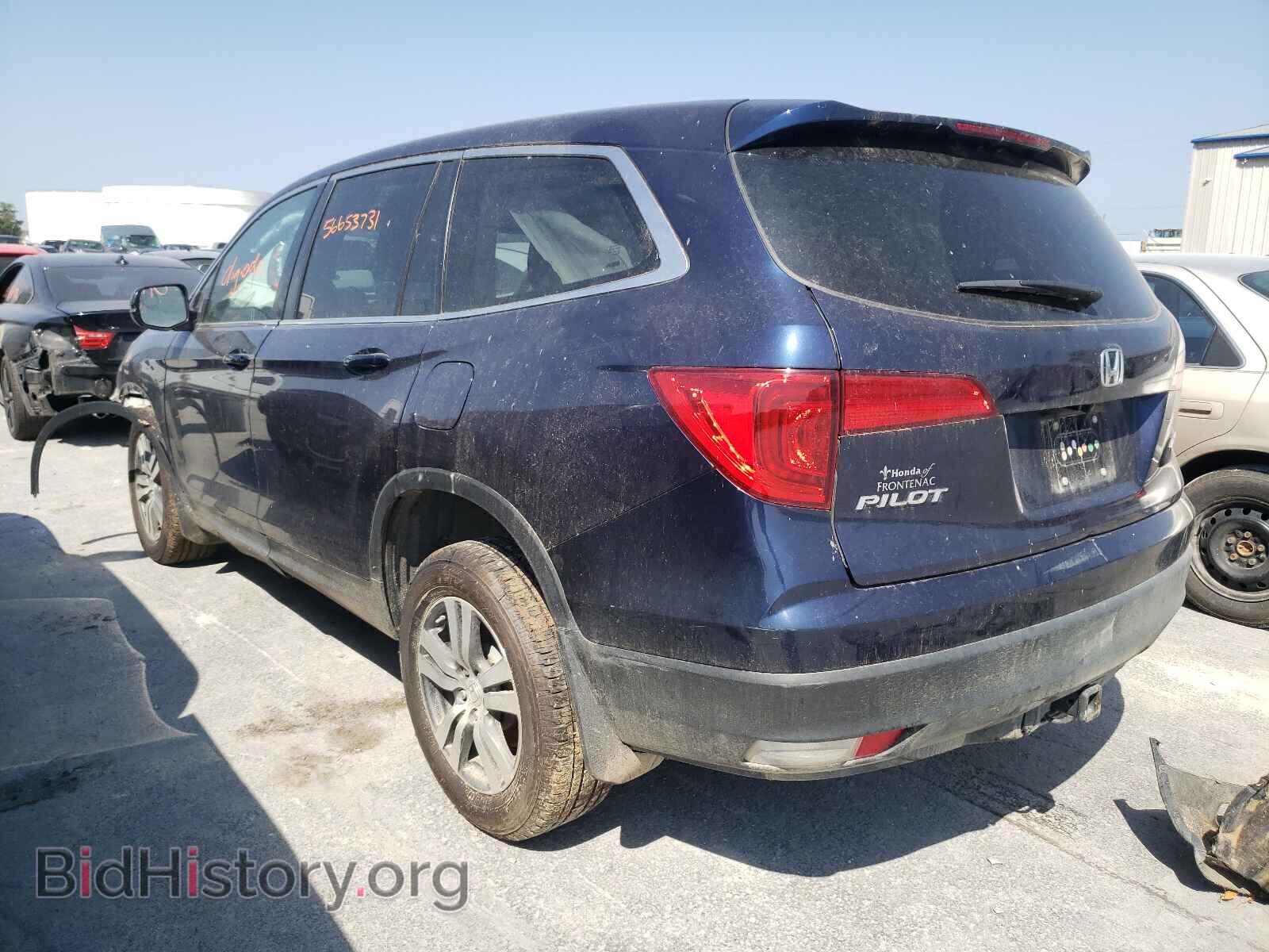 2016 HONDA PILOT - VIN: 5FNYF6H55GB033477 - Фото 3