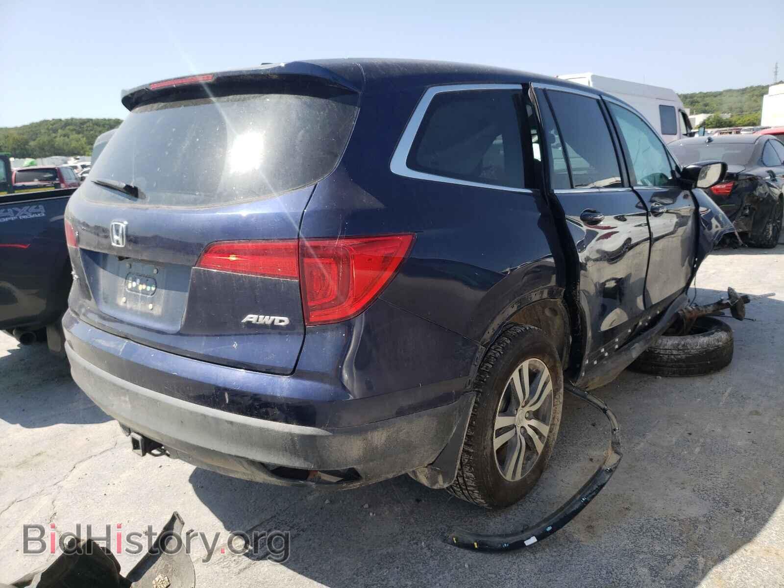 2016 HONDA PILOT - VIN: 5FNYF6H55GB033477 - Фото 4