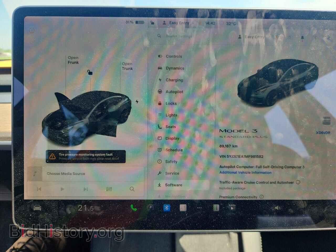 2021 TESLA MODEL 3 - VIN: 5YJ3E1EA1MF981582 - Photo 9