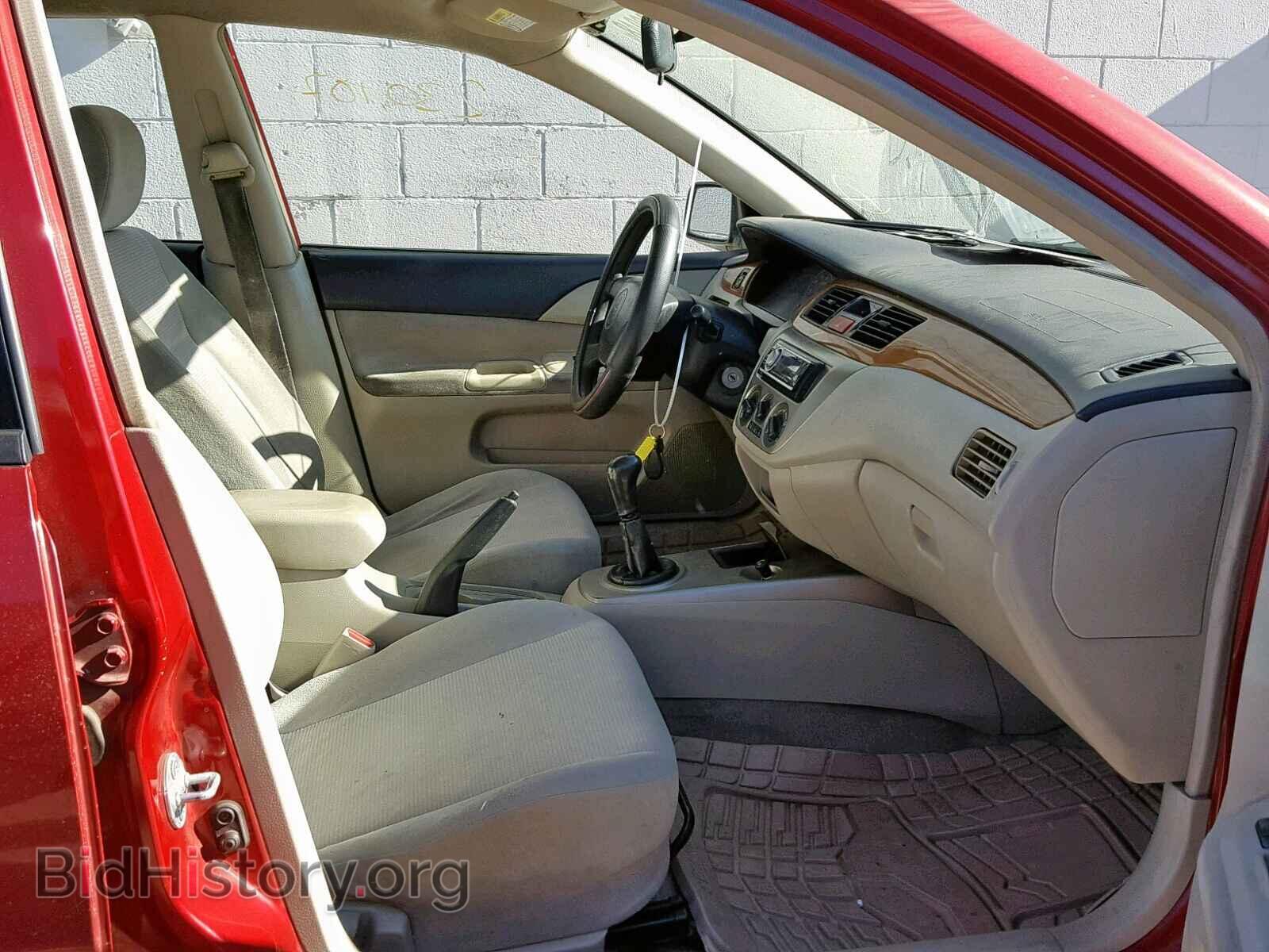 2004 MITSUBISHI LANCER - VIN: JA3AJ26E64U047370 - Фото 5
