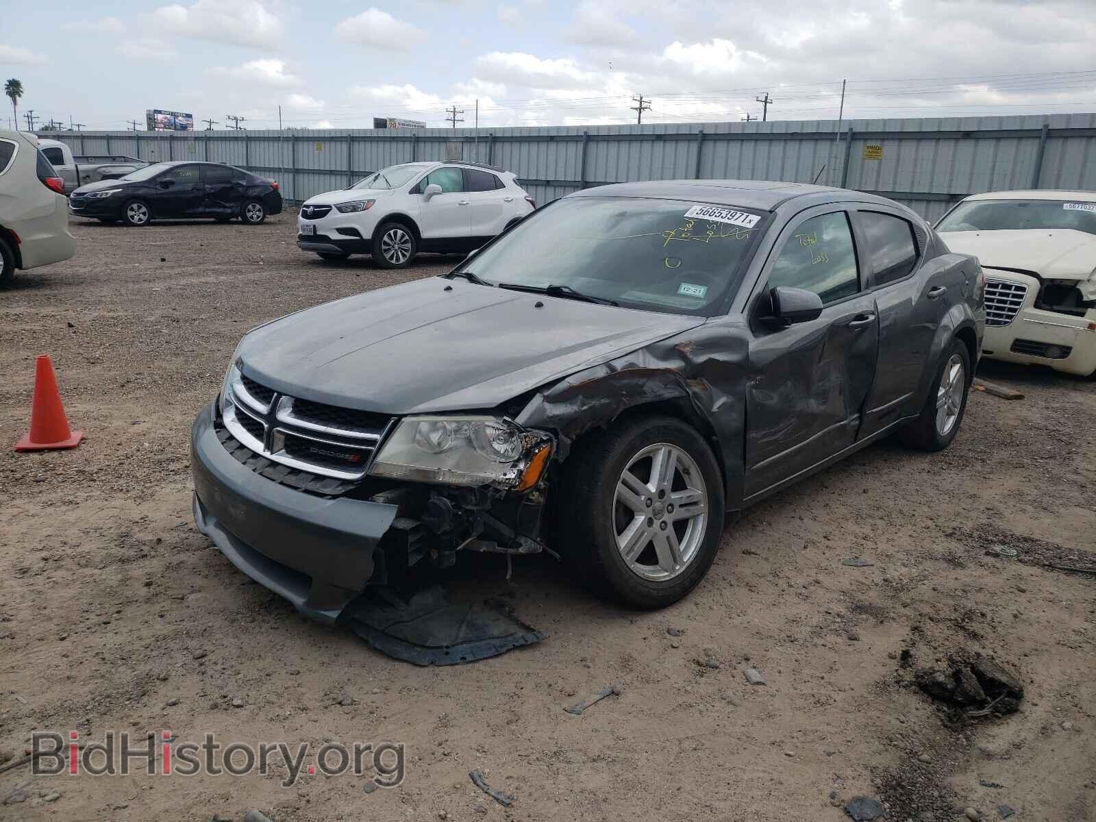 2013 DODGE AVENGER - VIN: 1C3CDZCG3DN709176 - Фото 2