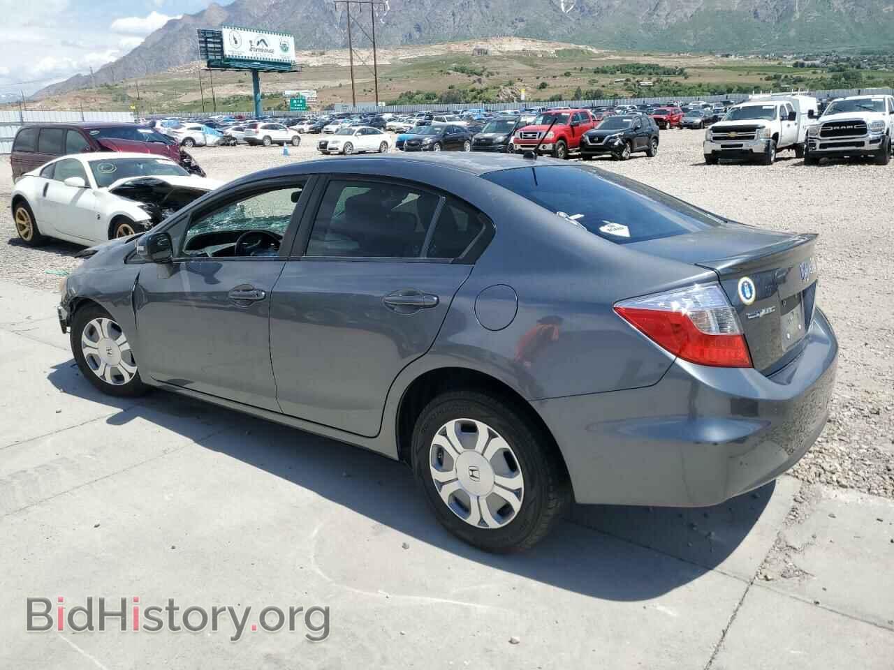 2012 HONDA CIVIC - VIN: JHMFB4F35CS001651 - Фото 2