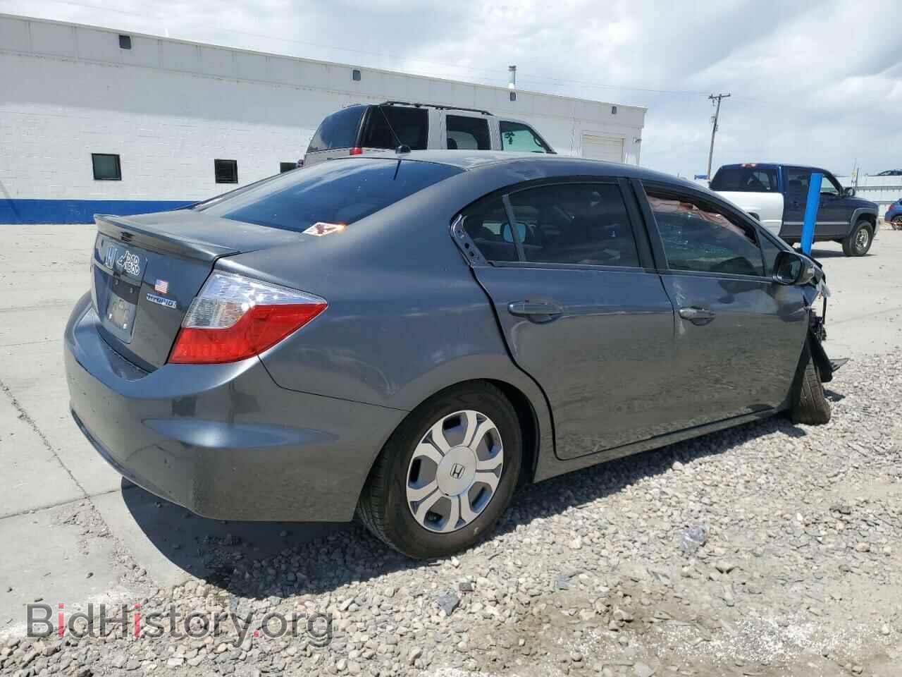 2012 HONDA CIVIC - VIN: JHMFB4F35CS001651 - Фото 3
