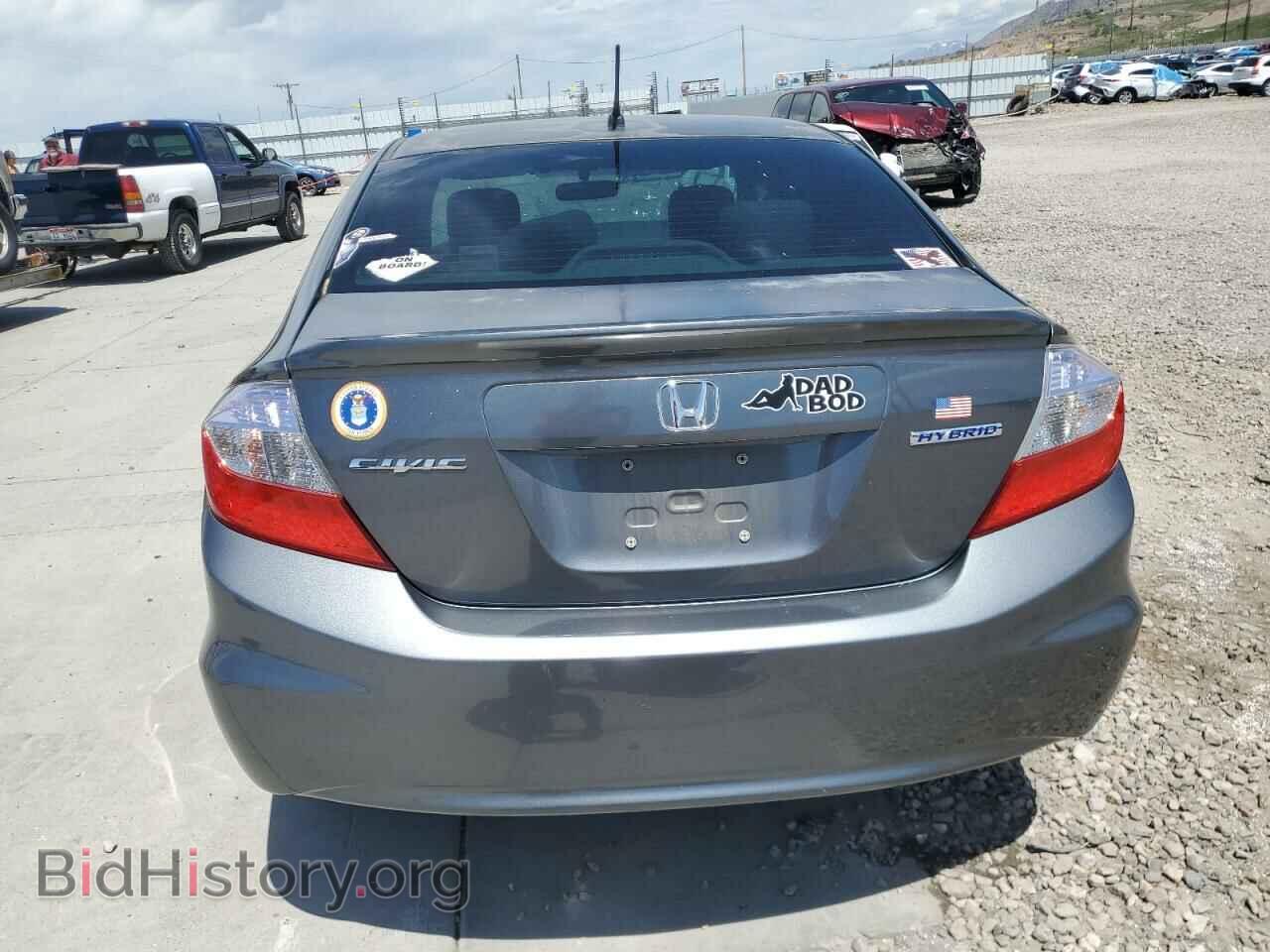 2012 HONDA CIVIC - VIN: JHMFB4F35CS001651 - Фото 6