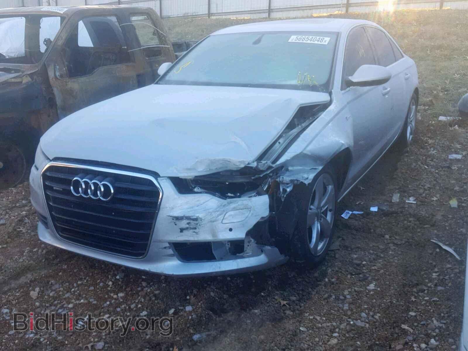 2012 AUDI A6 - VIN: WAUBGAFC2CN018564 - Photo 2