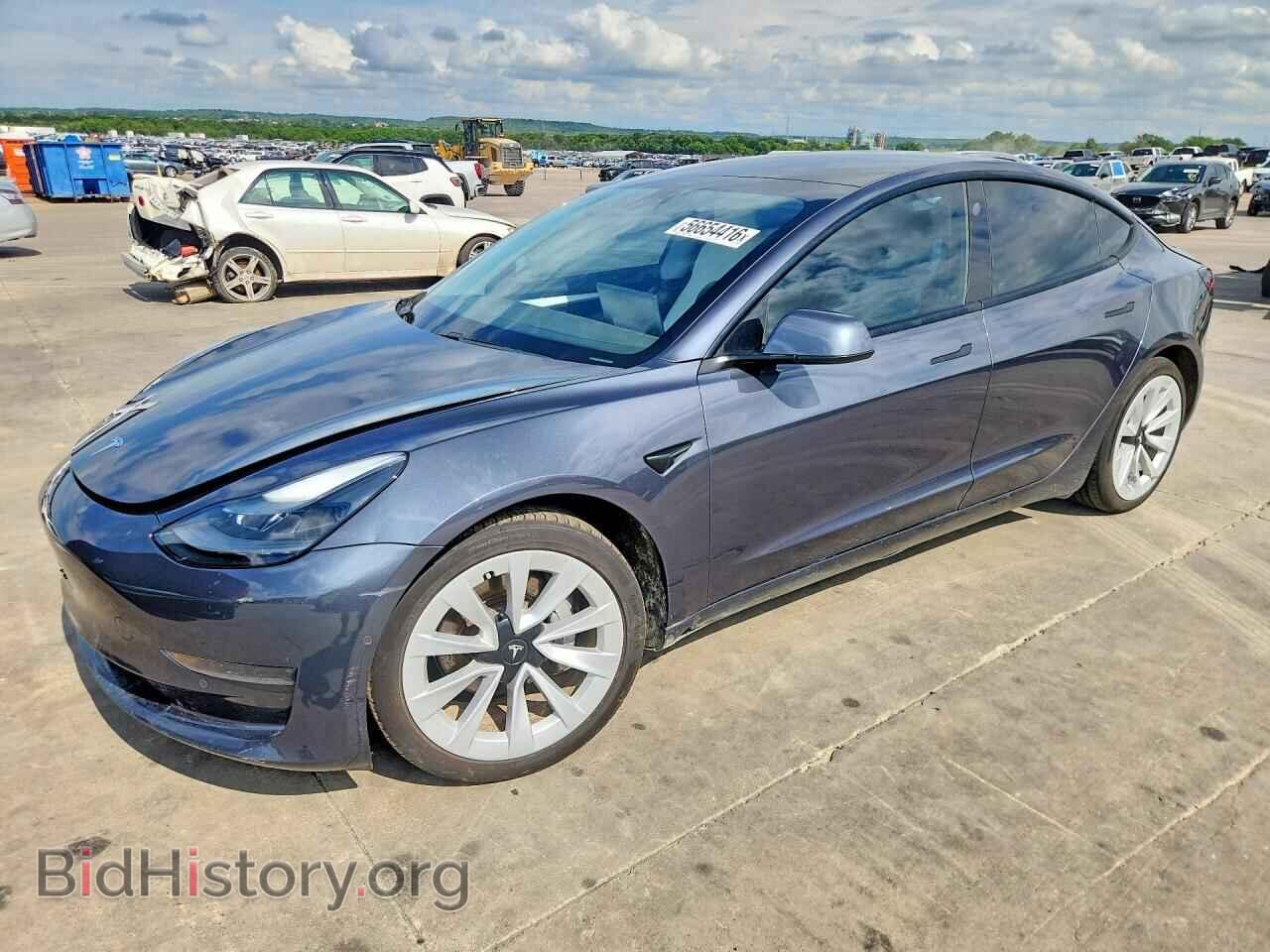 Photo 5YJ3E1EA2MF084545 - TESLA MODEL 3 2021