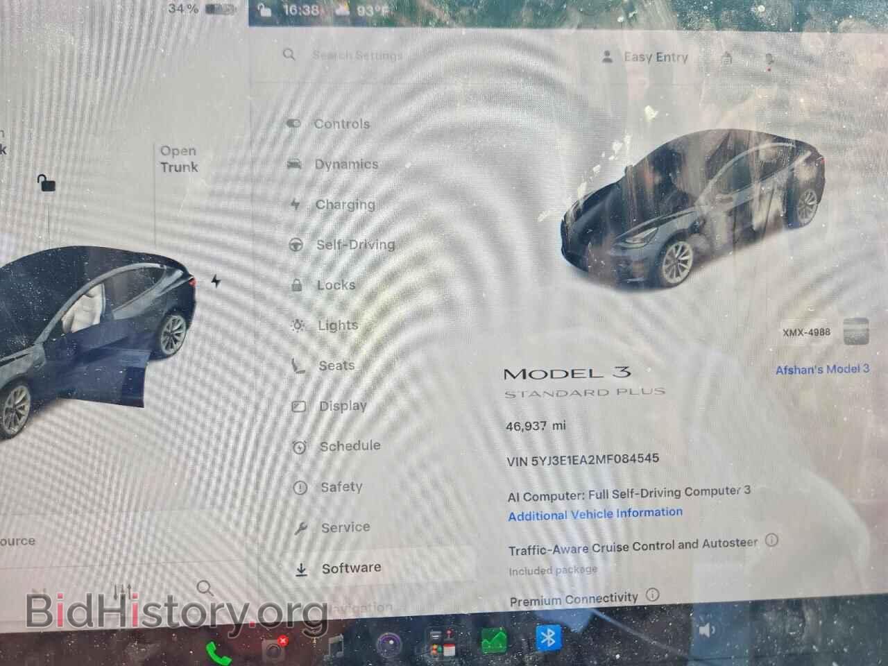 2021 TESLA MODEL 3 - VIN: 5YJ3E1EA2MF084545 - Фото 9