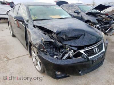 2012 Lexus IS 250, черный — VIN JTHBF5C23C2102773, Copart