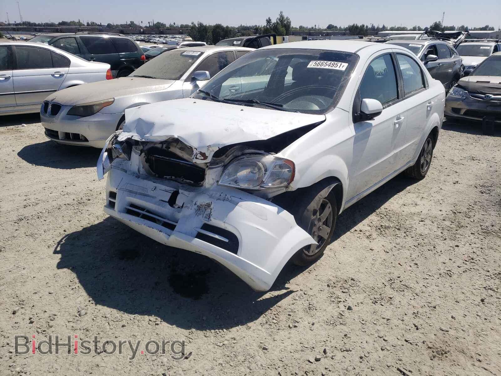 2011 CHEVROLET AVEO - VIN: KL1TD5DE0BB134476 - Фото 2