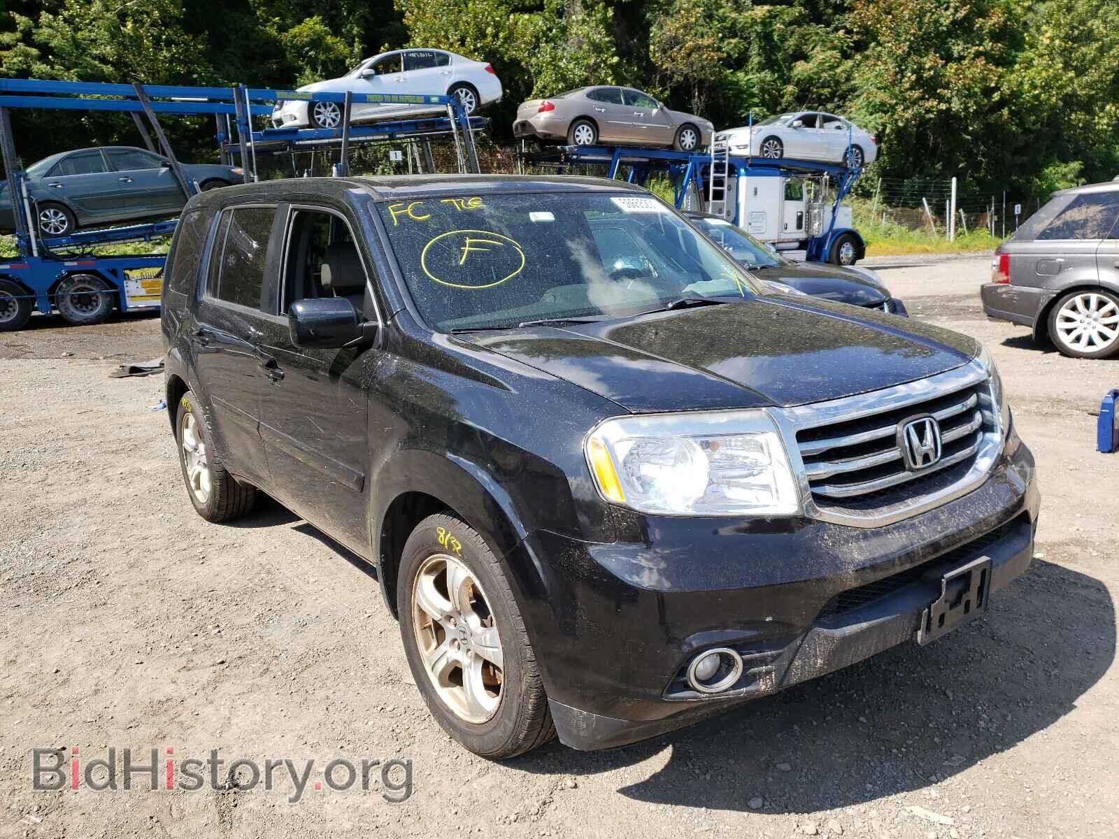 Photo 5FNYF4H55DB045354 - HONDA PILOT 2013