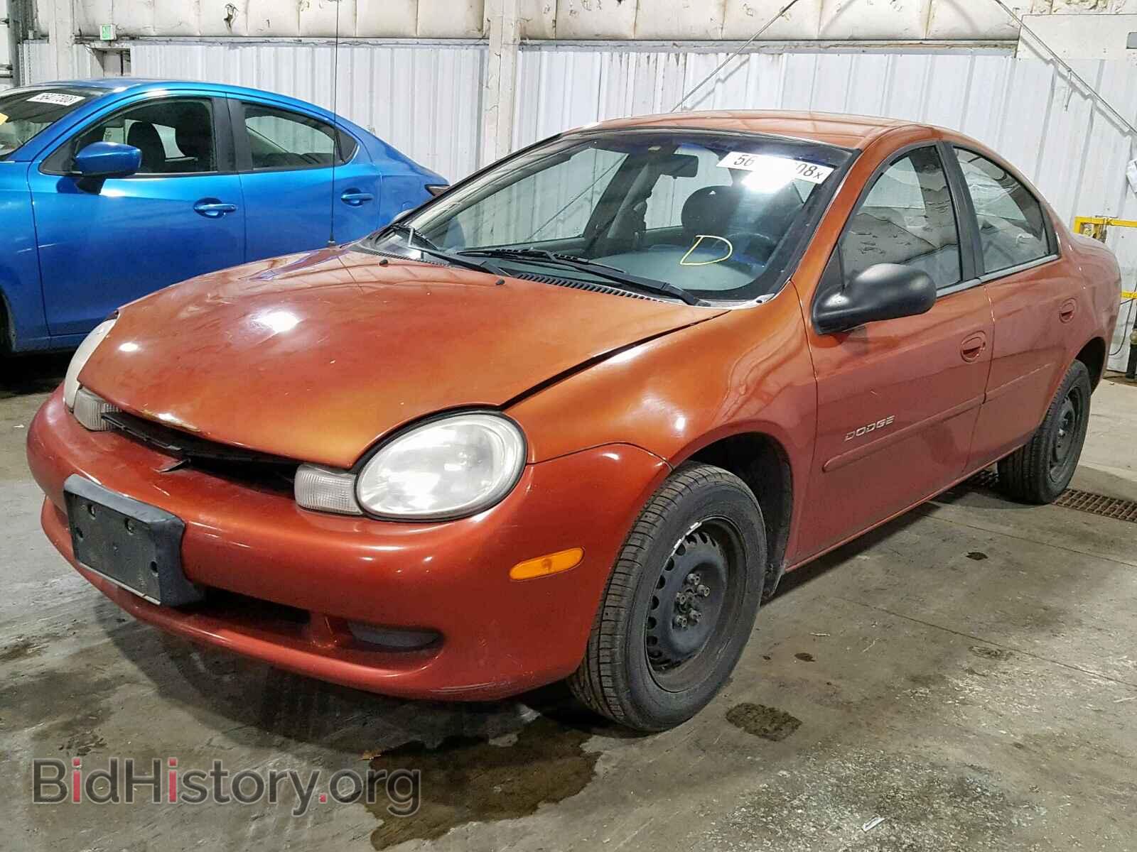 2000 DODGE NEON - VIN: 1B3ES46C4YD809225 - Фото 2