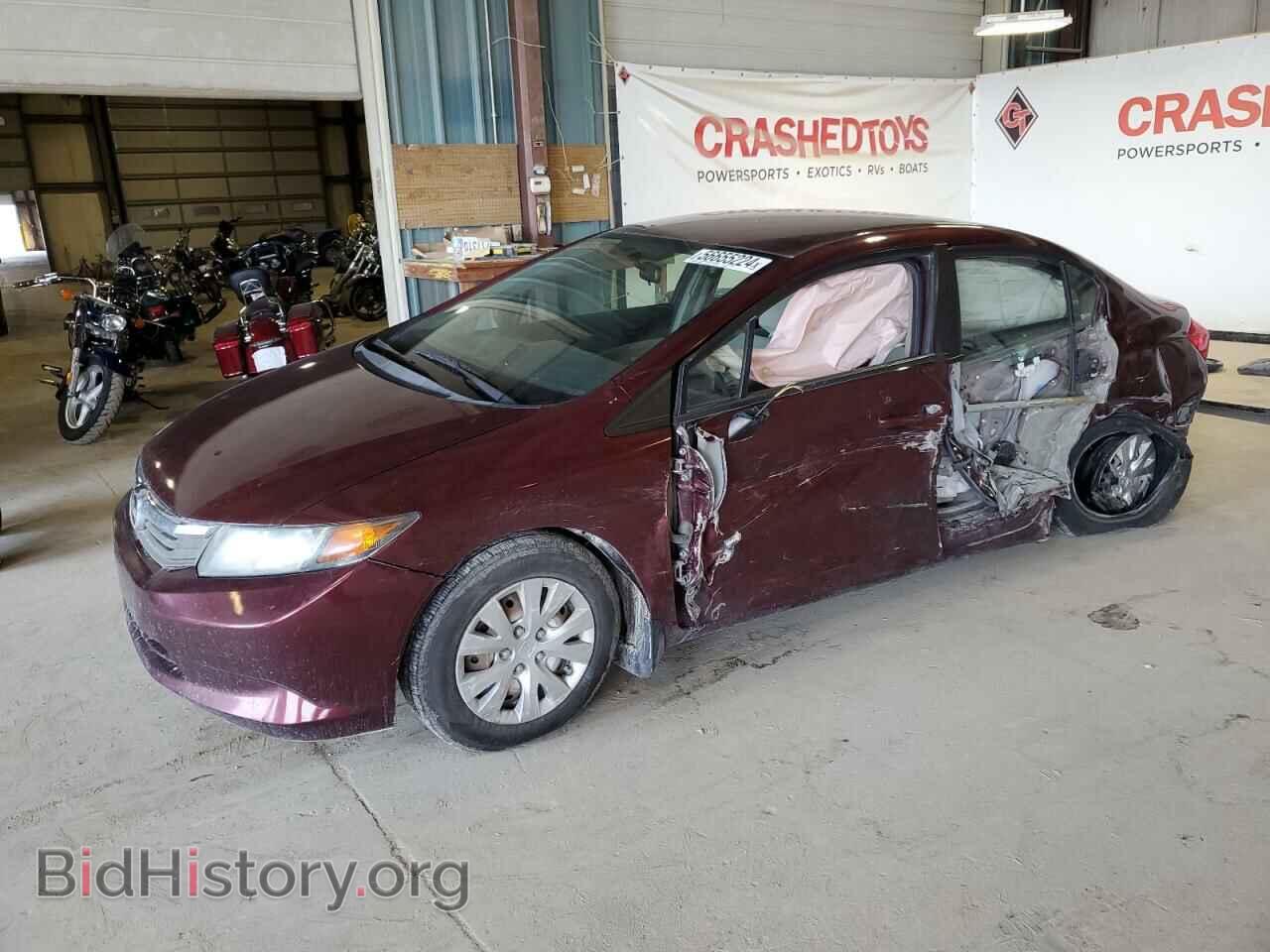 Фотография 19XFB2F53CE080683 - HONDA CIVIC 2012