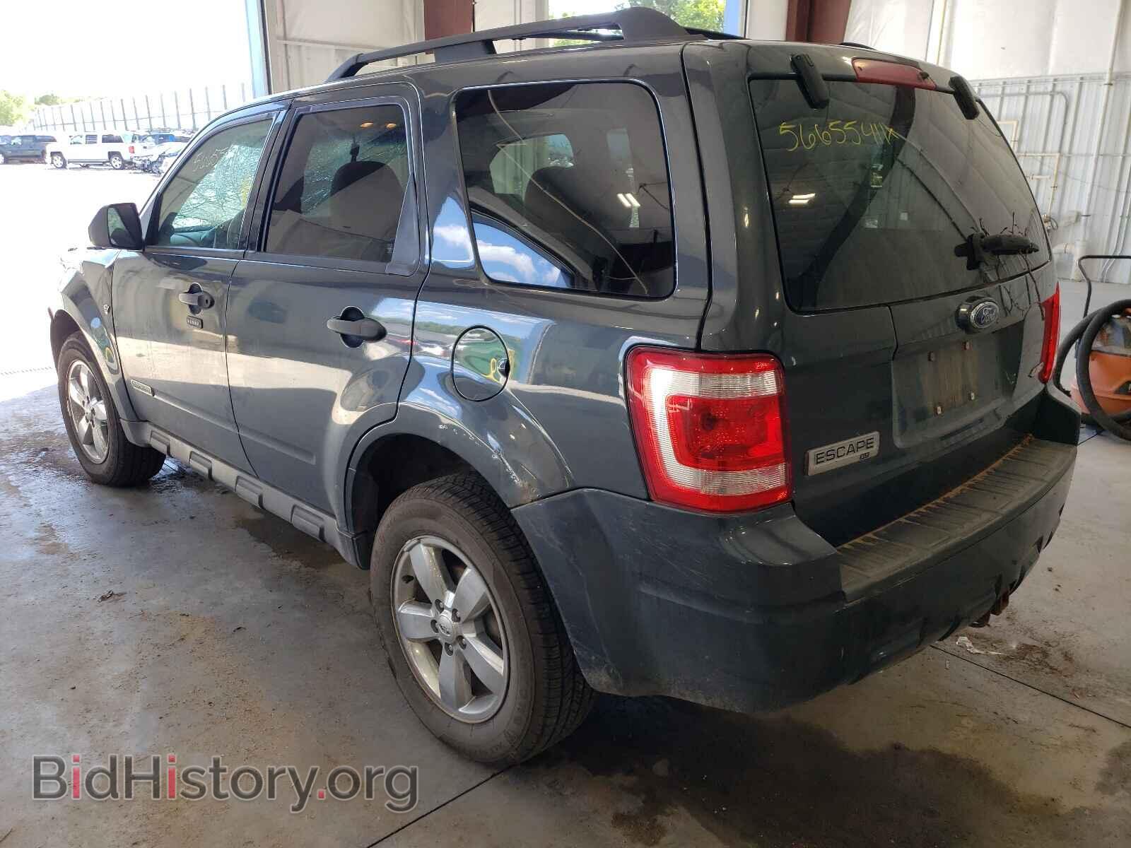 2008 FORD ESCAPE - VIN: 1FMCU93168KA85433 - Фото 3