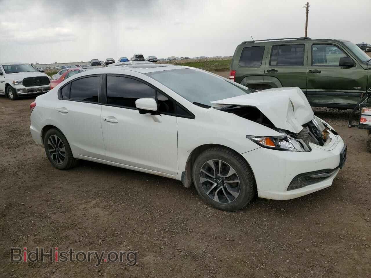 2015 HONDA CIVIC - VIN: 2HGFB2F51FH013249 - Фото 4