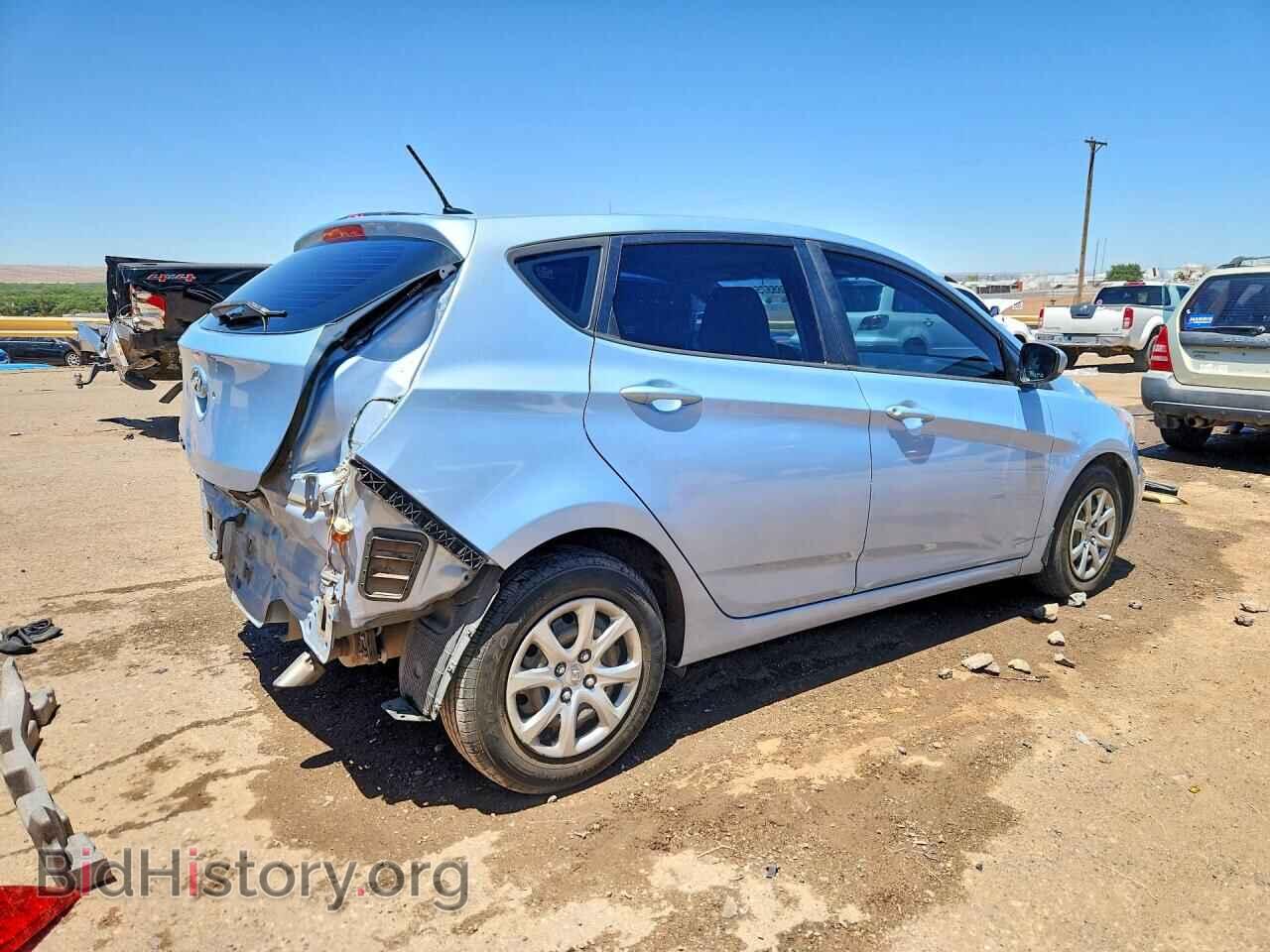 2013 HYUNDAI ACCENT - VIN: KMHCT5AE6DU082533 - Фото 3