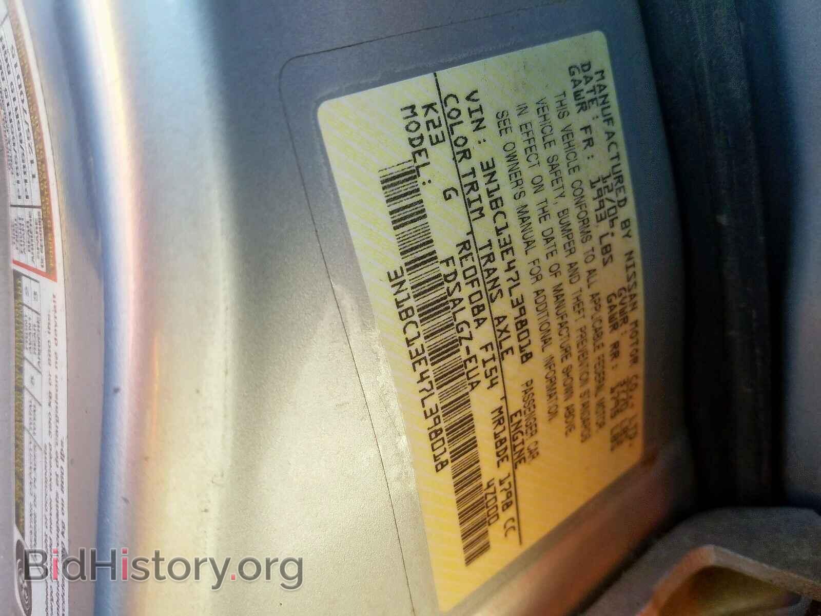 2007 NISSAN VERSA - VIN: 3N1BC13E47L398018 - Фото 10