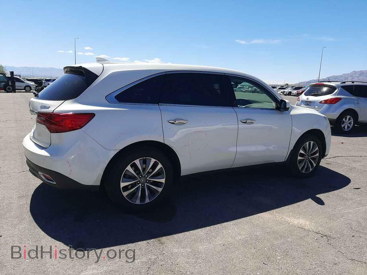 2014 ACURA MDX - VIN: 5FRYD3H43EB004342 - Фото 3