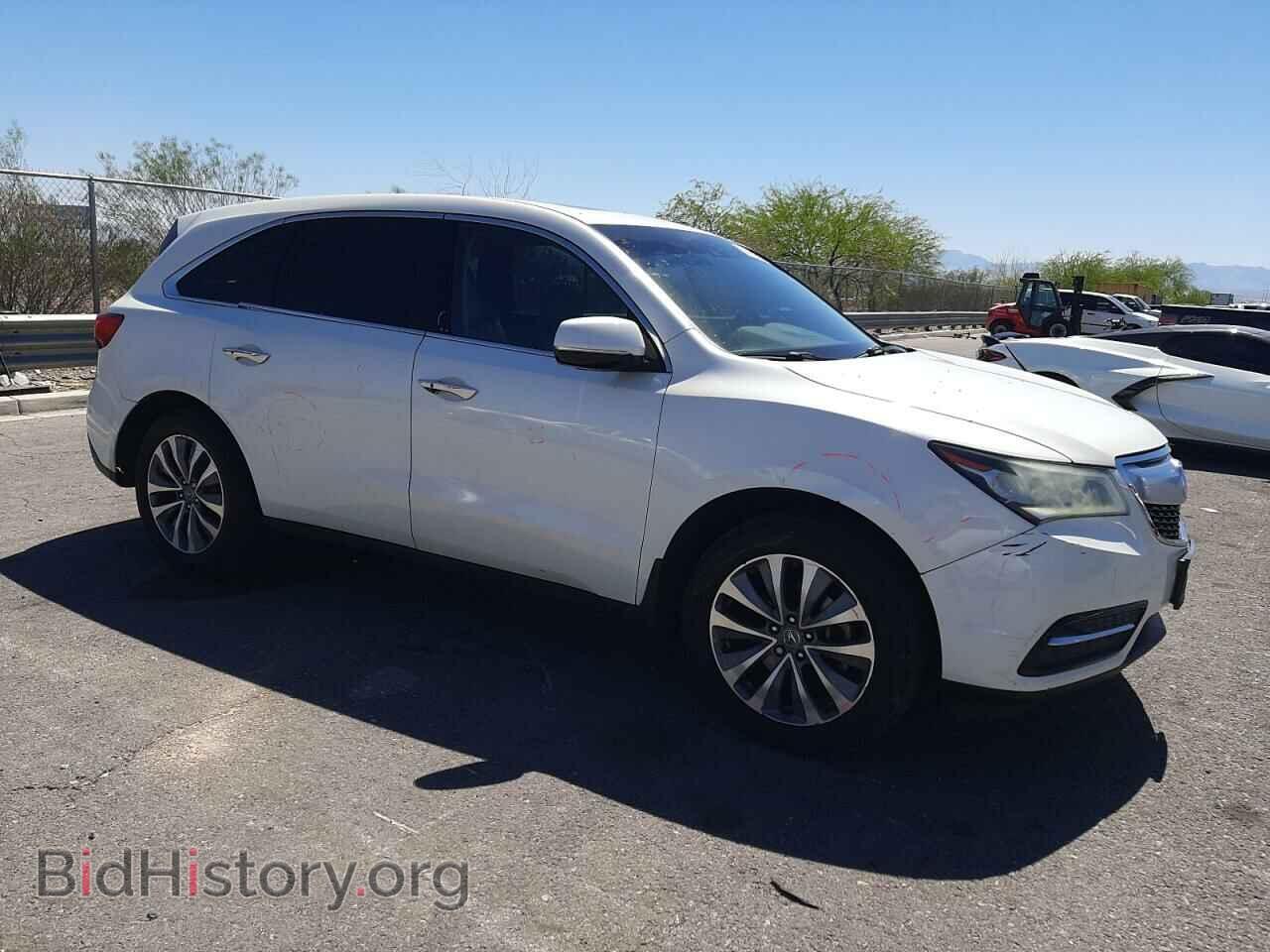 2014 ACURA MDX - VIN: 5FRYD3H43EB004342 - Фото 4