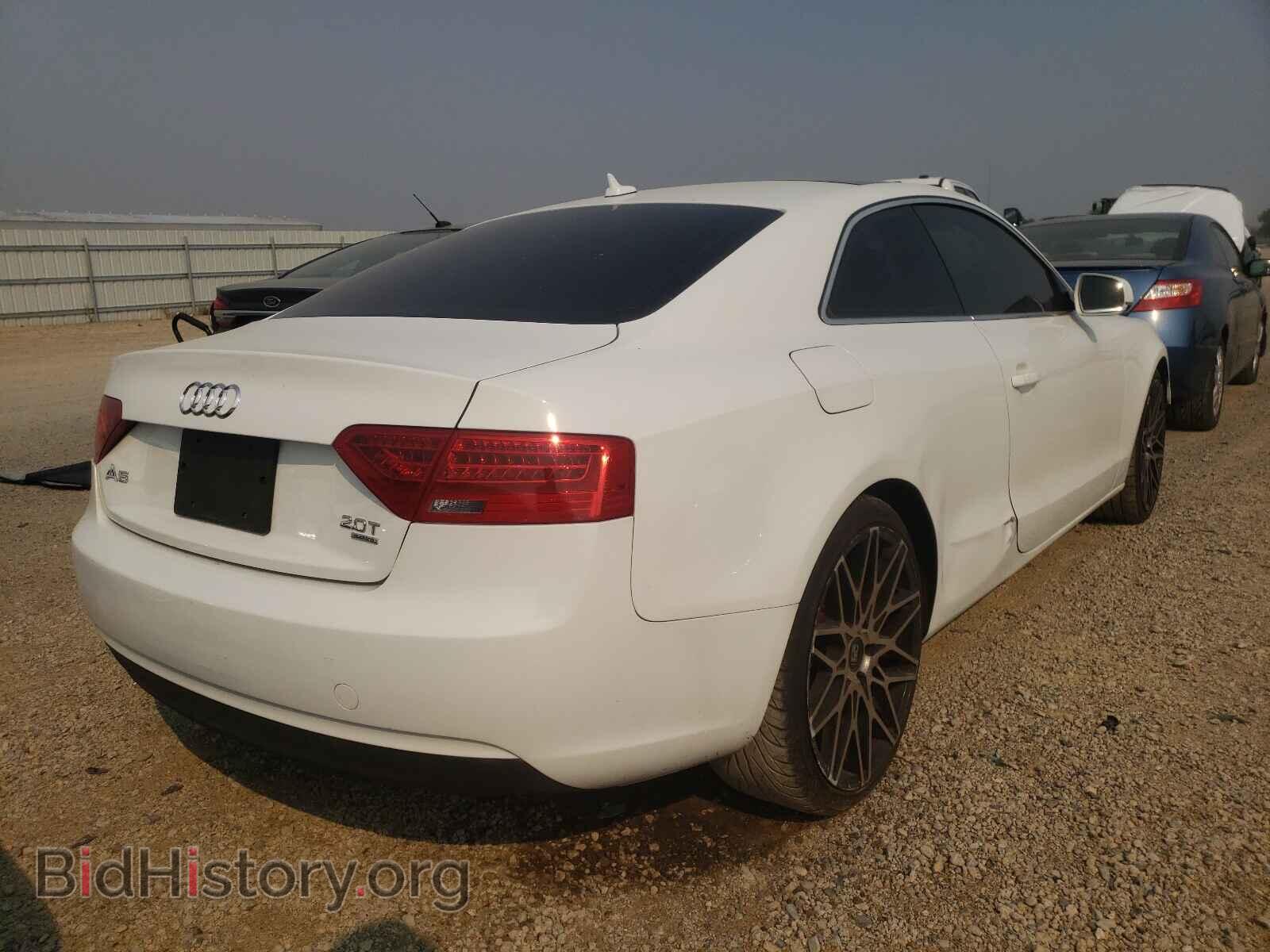 2013 AUDI A5 - VIN: WAUCFAFRXDA064602 - Photo 4
