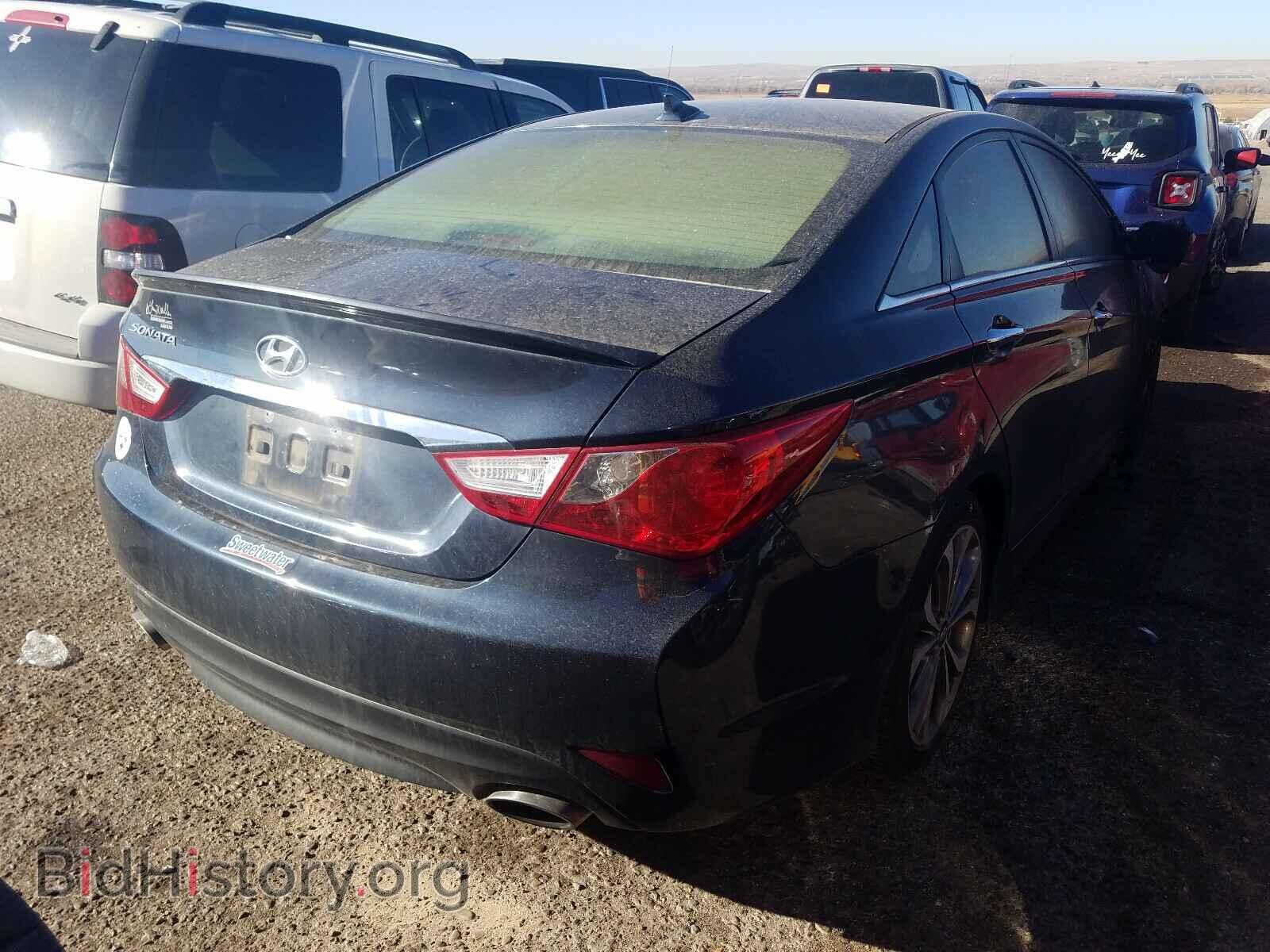 2014 HYUNDAI SONATA - VIN: 5NPEC4AC0EH811529 - Фото 4
