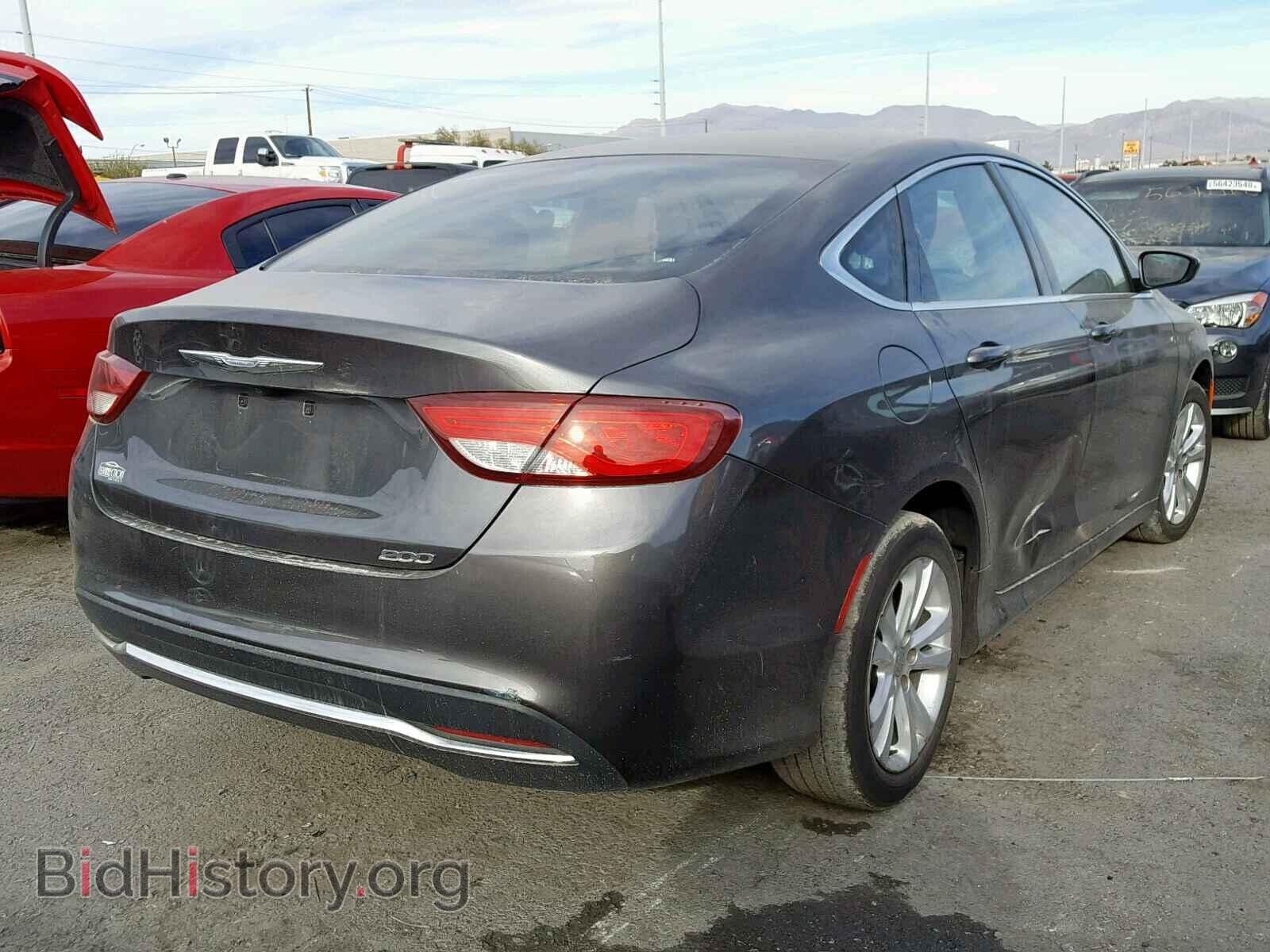 2015 CHRYSLER 200 - VIN: 1C3CCCAB6FN653888 - Фото 4